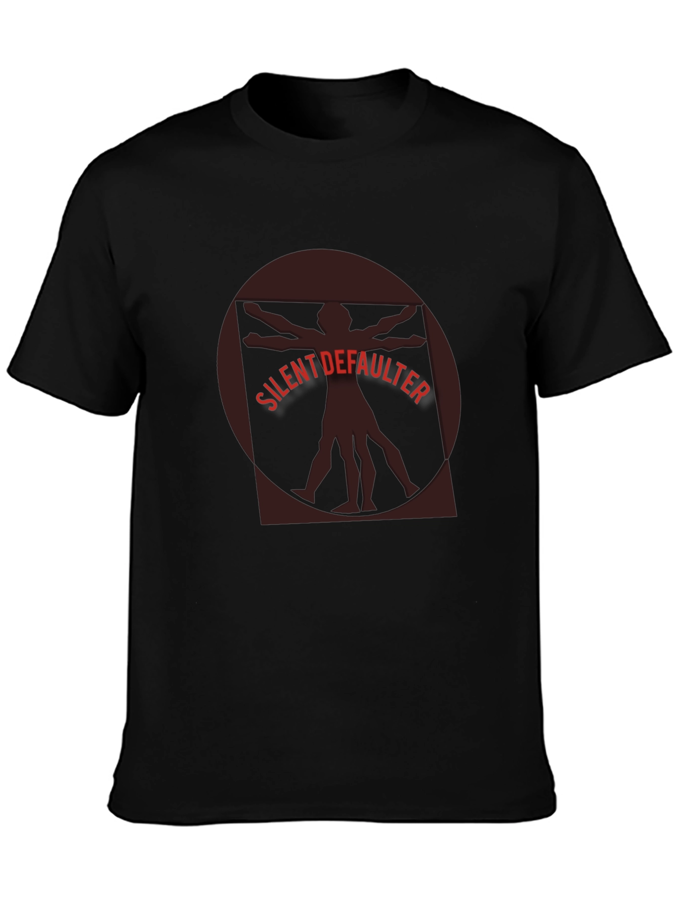 Silent Defaulter Graphic Tee - Unique Statement Shirt