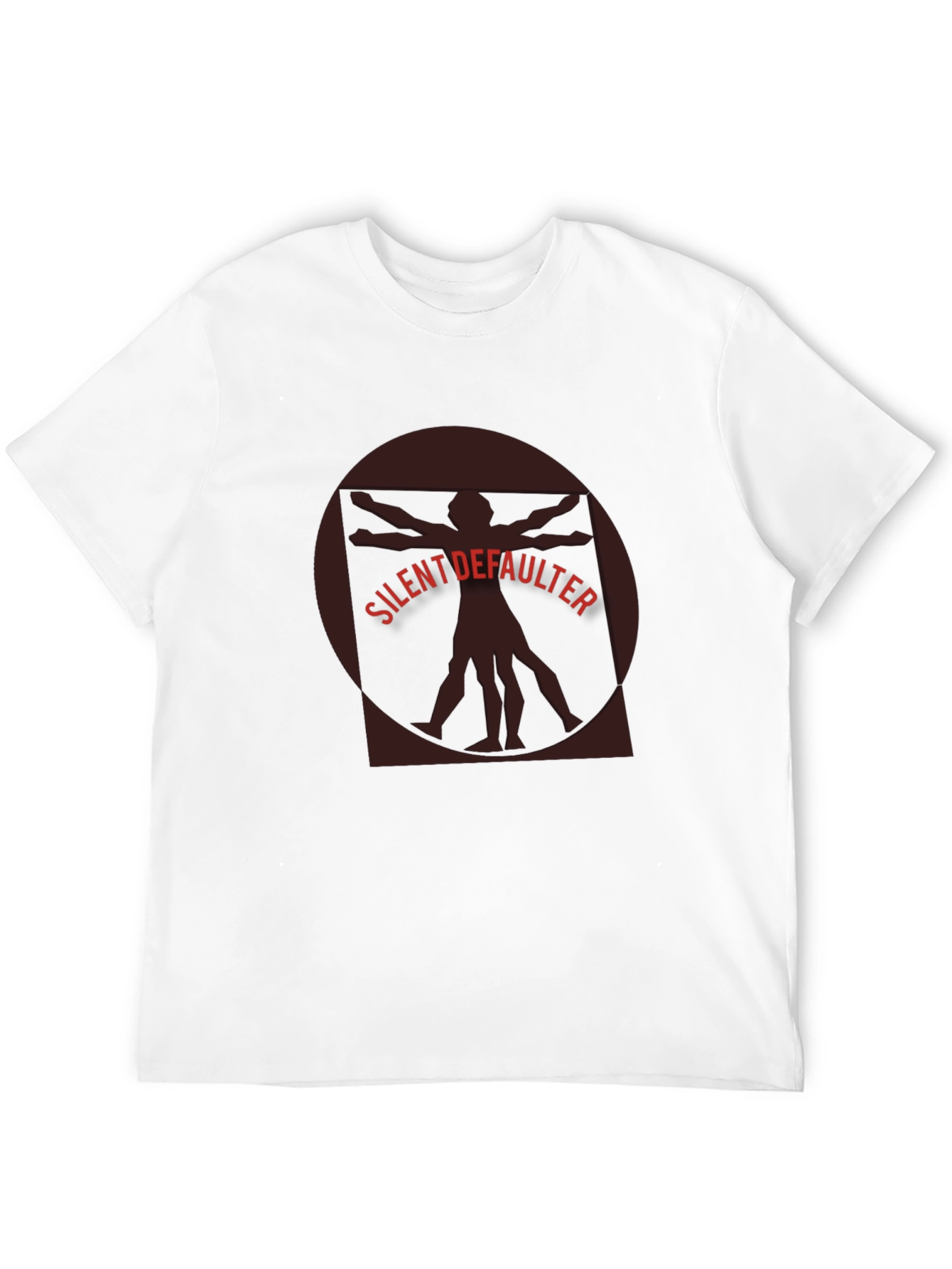 Silent Defaulter Graphic Tee - Unique Statement Shirt
