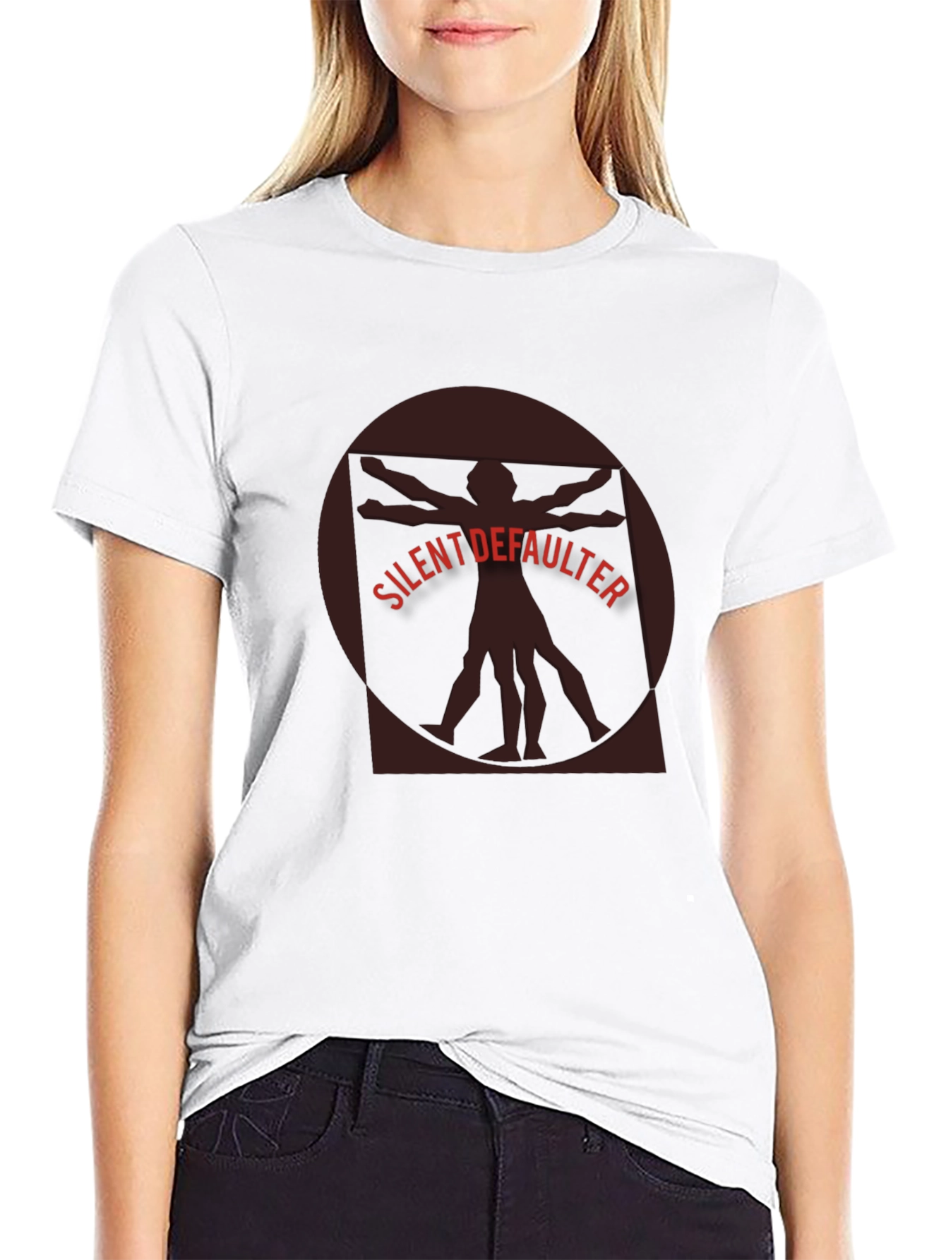 Silent Defaulter Graphic Tee - Unique Statement Shirt