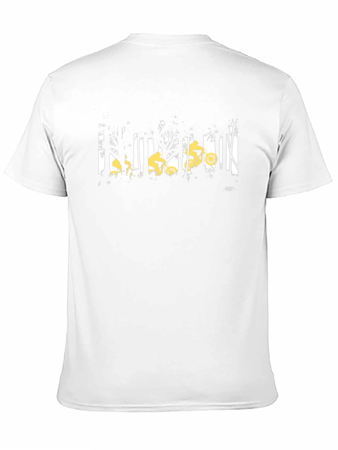 Mountain Biker Forest Graphic Tee