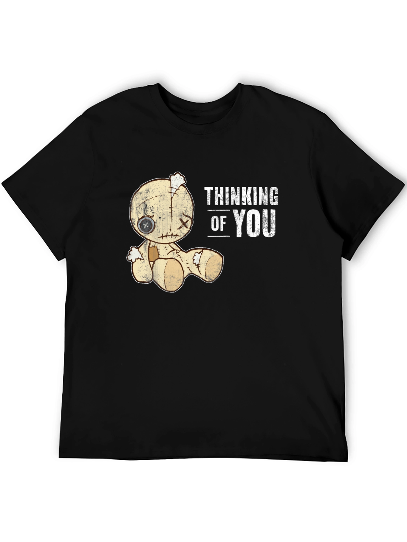Thinking Of You Voodoo Doll Graphic T-Shirt