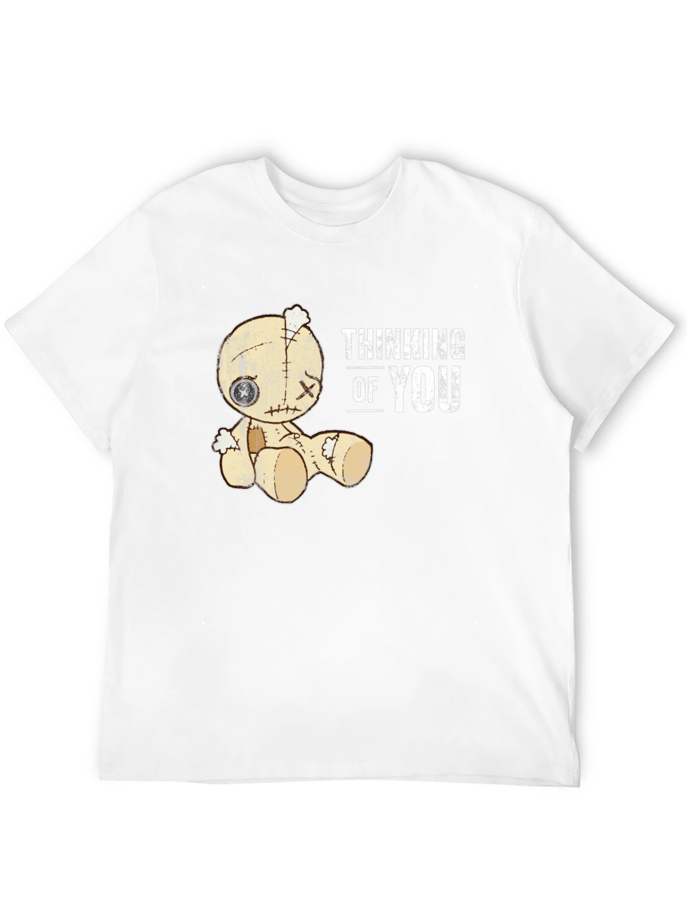 Thinking Of You Voodoo Doll Graphic T-Shirt