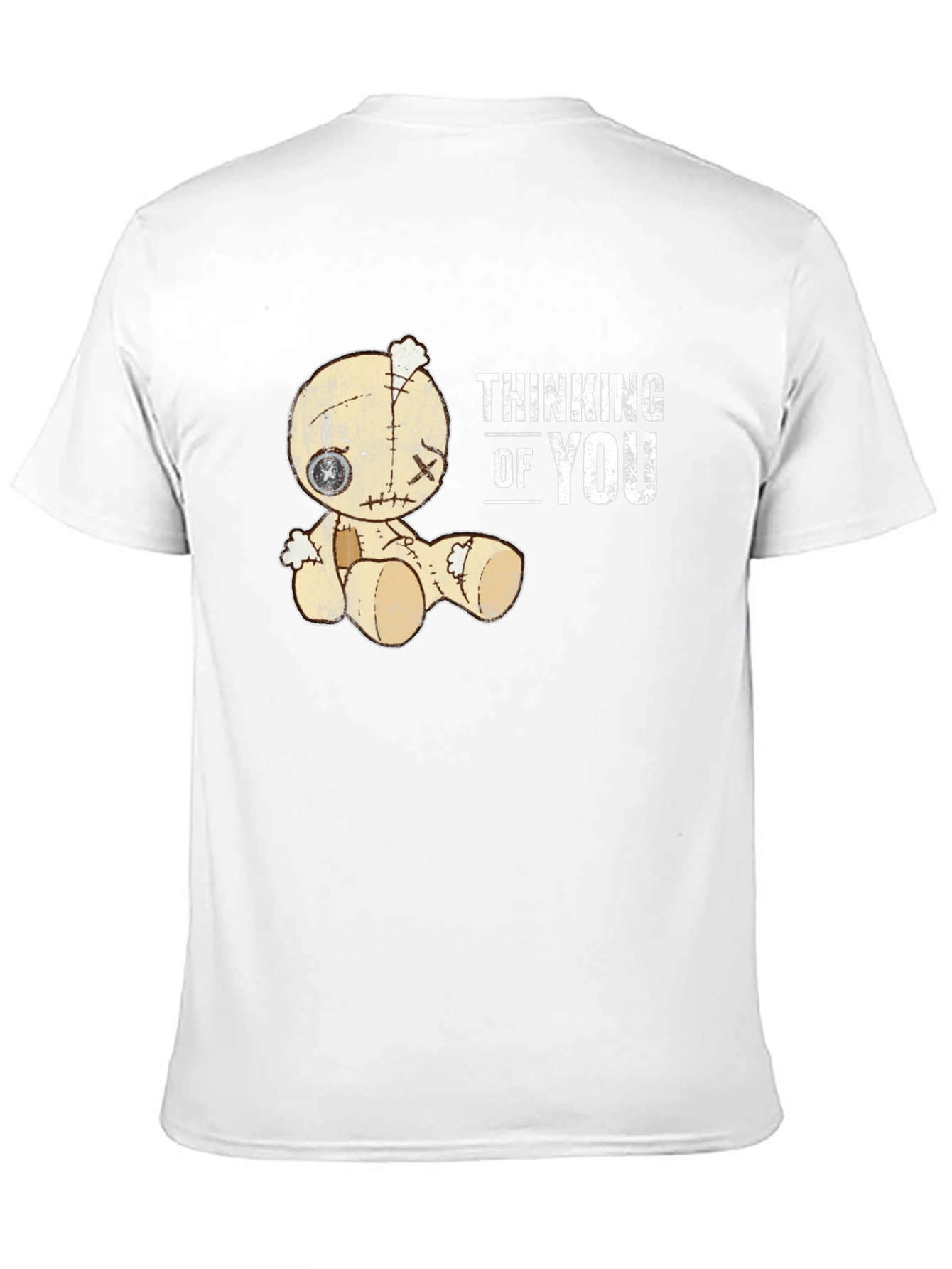 Thinking Of You Voodoo Doll Graphic T-Shirt