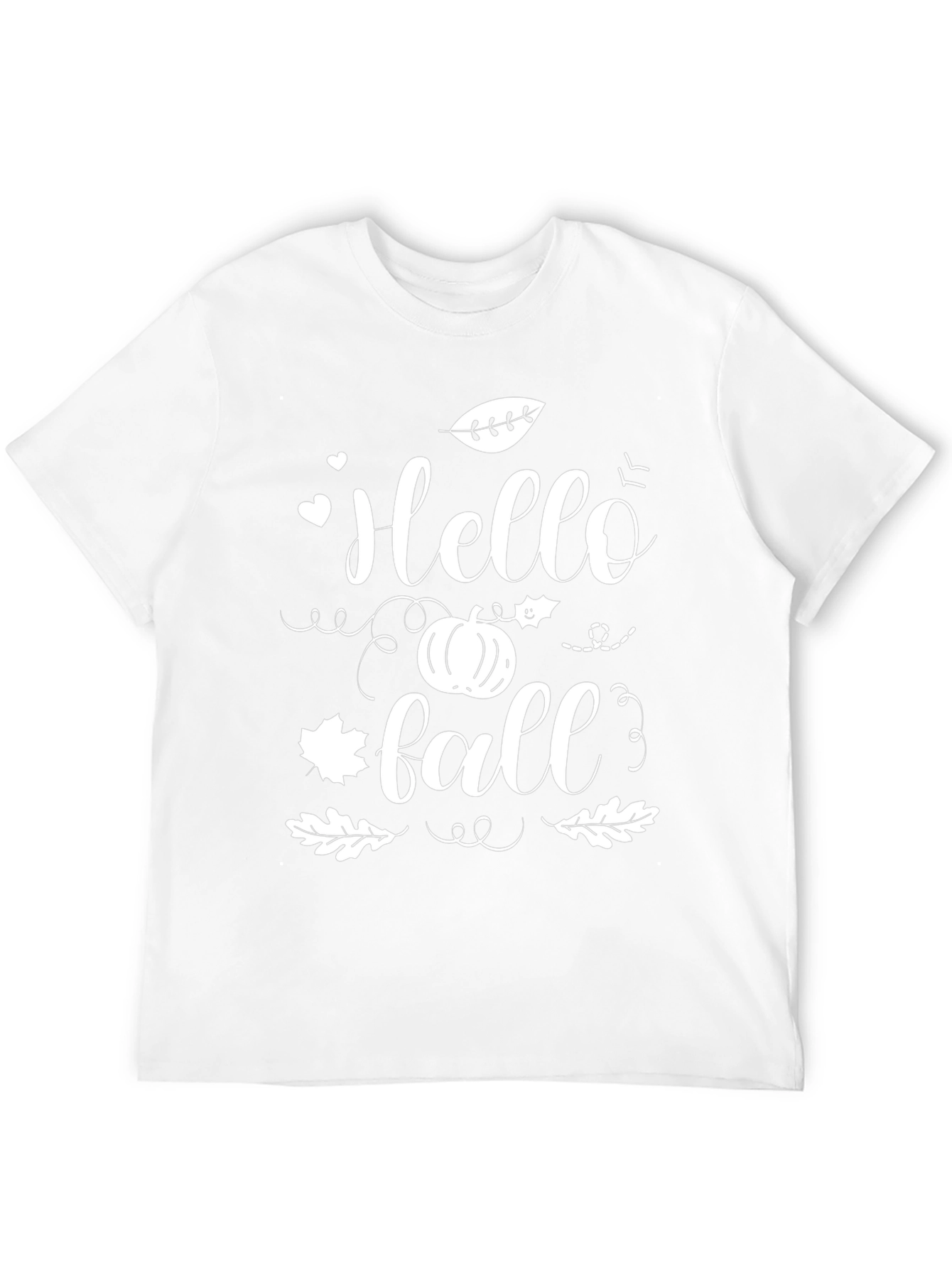 Hello Fall Graphic Tee - Black