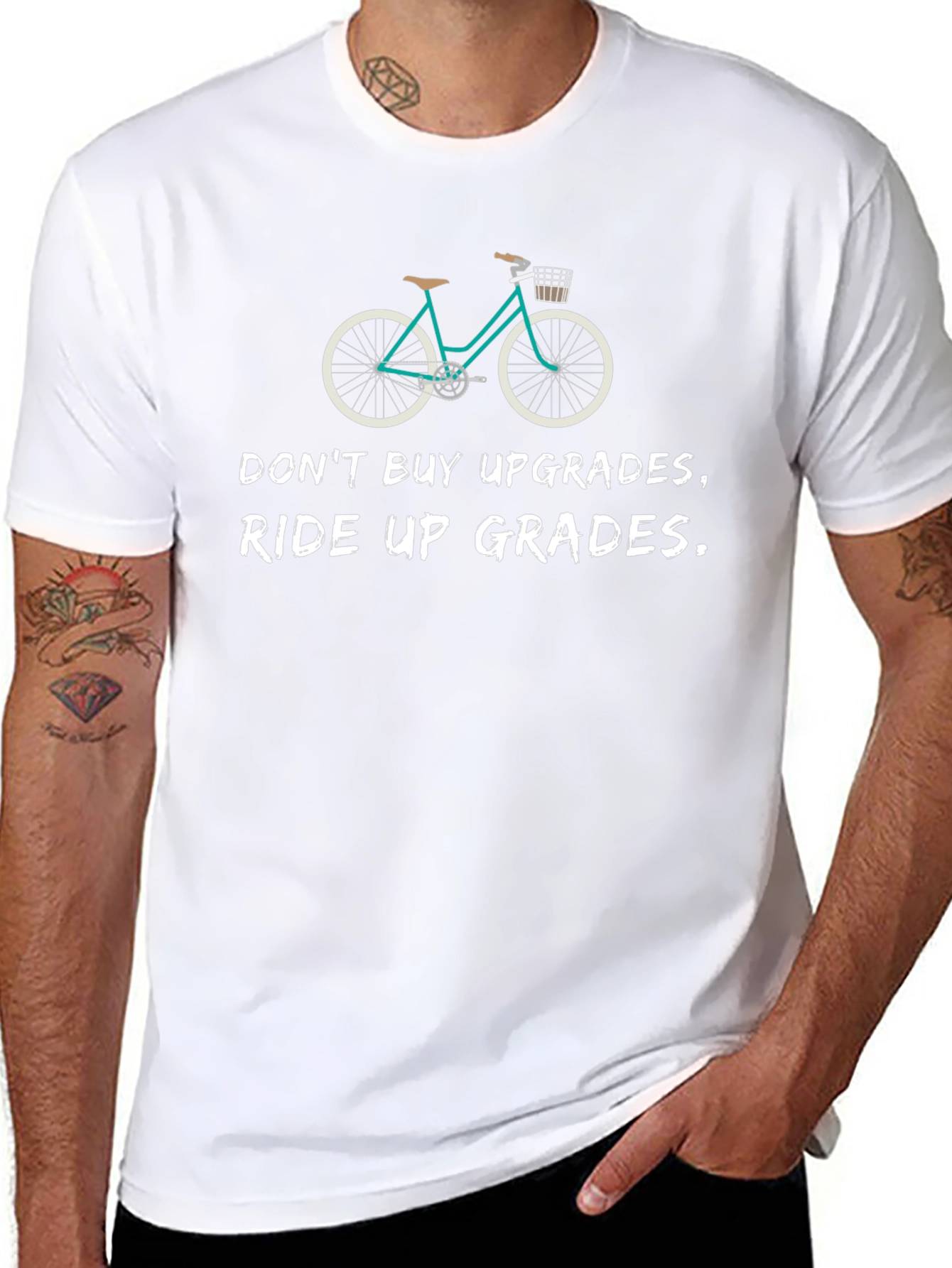 Ride Up Grades Black T-Shirt