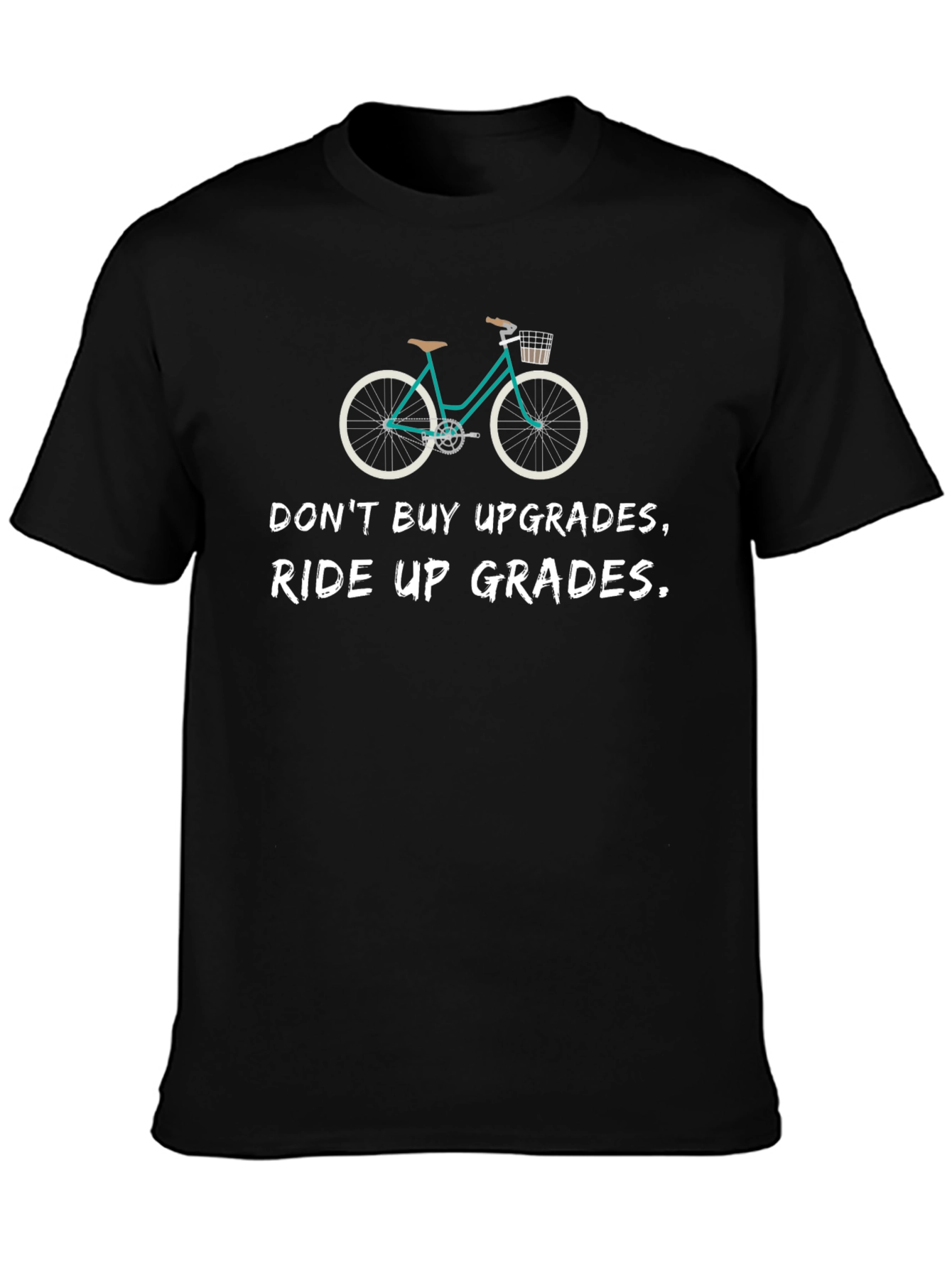 Ride Up Grades Black T-Shirt