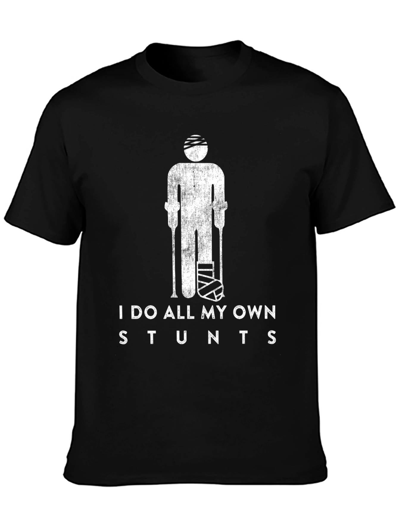 I Do All My Own Stunts Graphic Tee