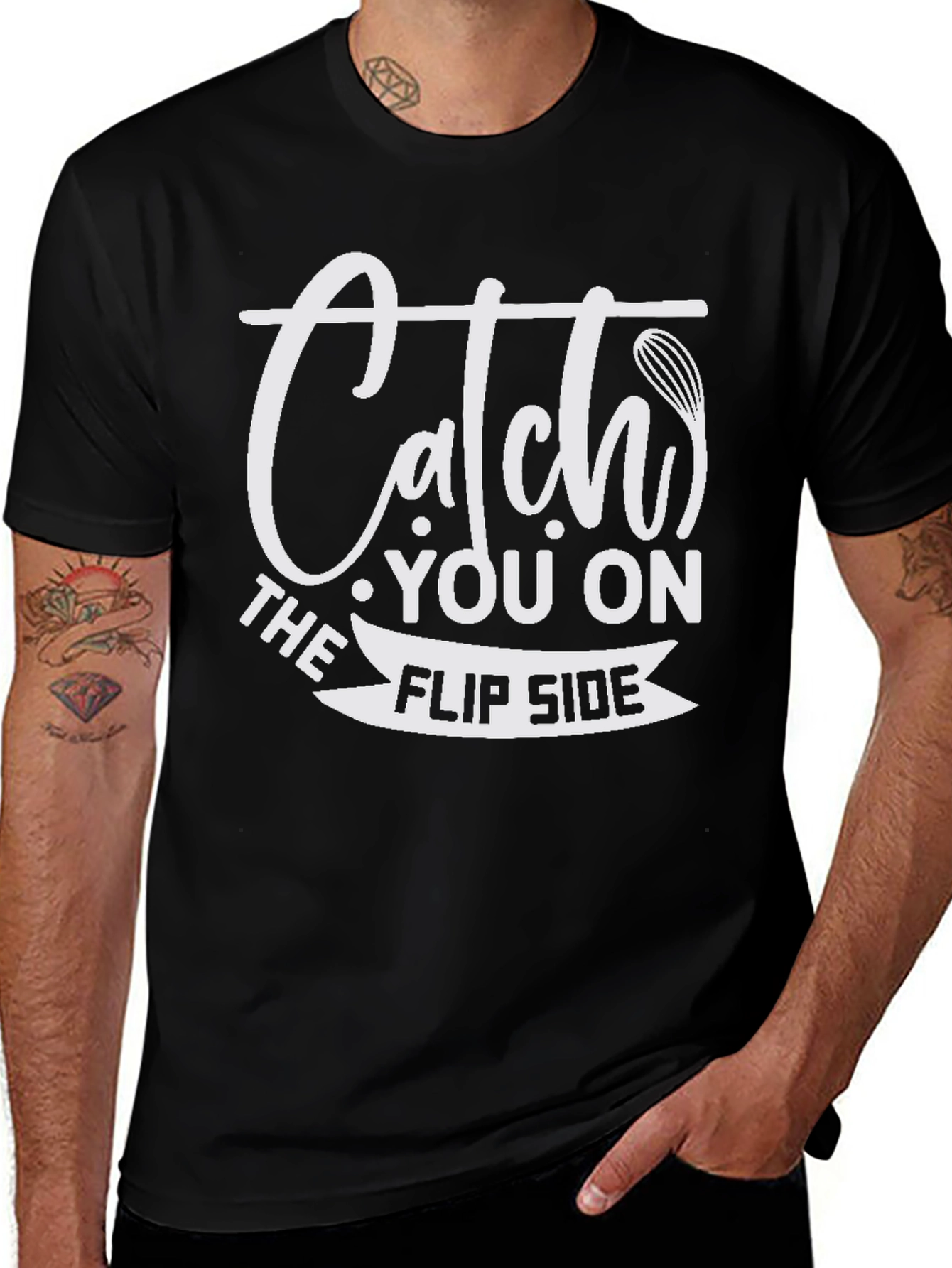 Catch You On The Flip Side Graphic Tee