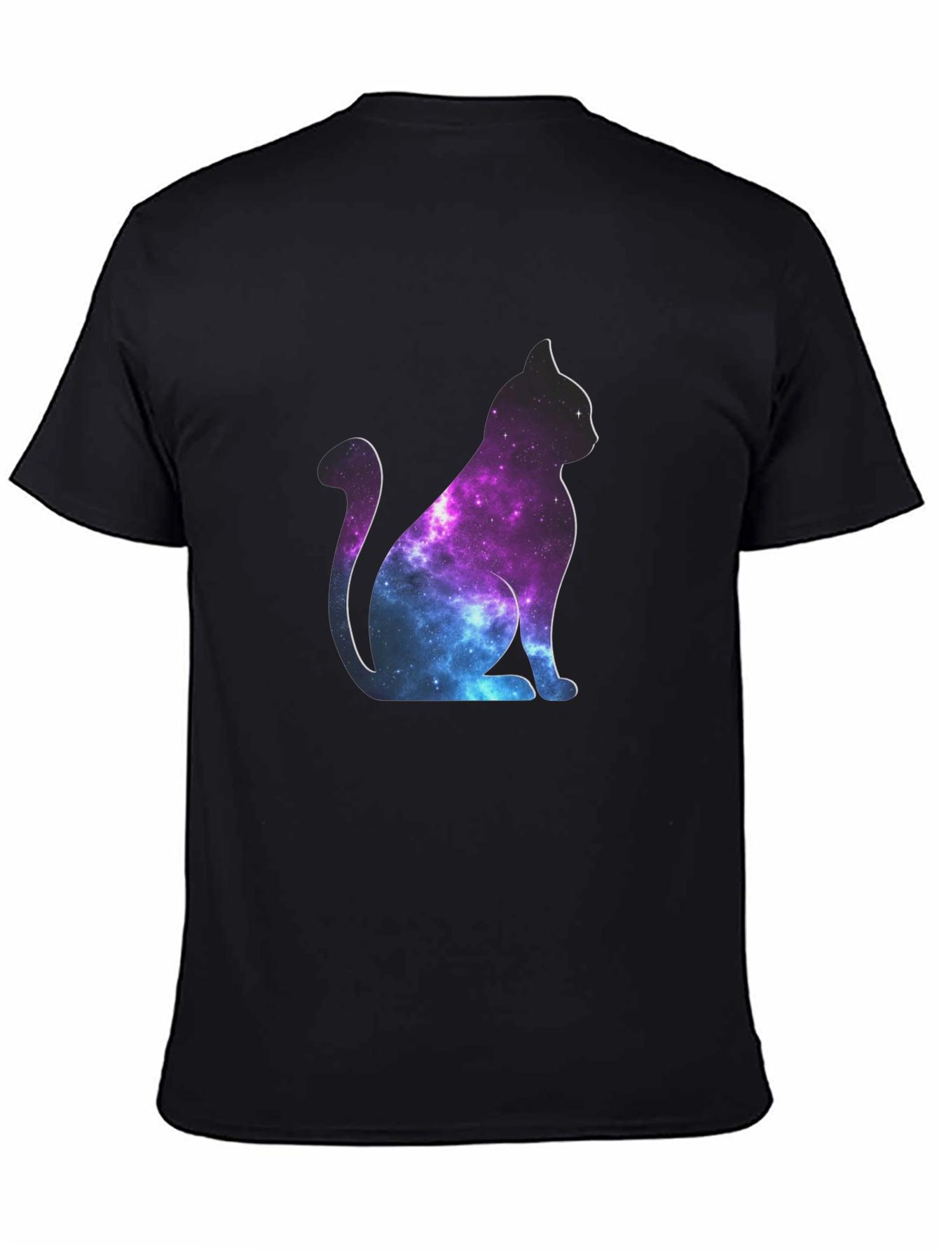 Galaxy Cat T-Shirt - Cosmic Feline Tee