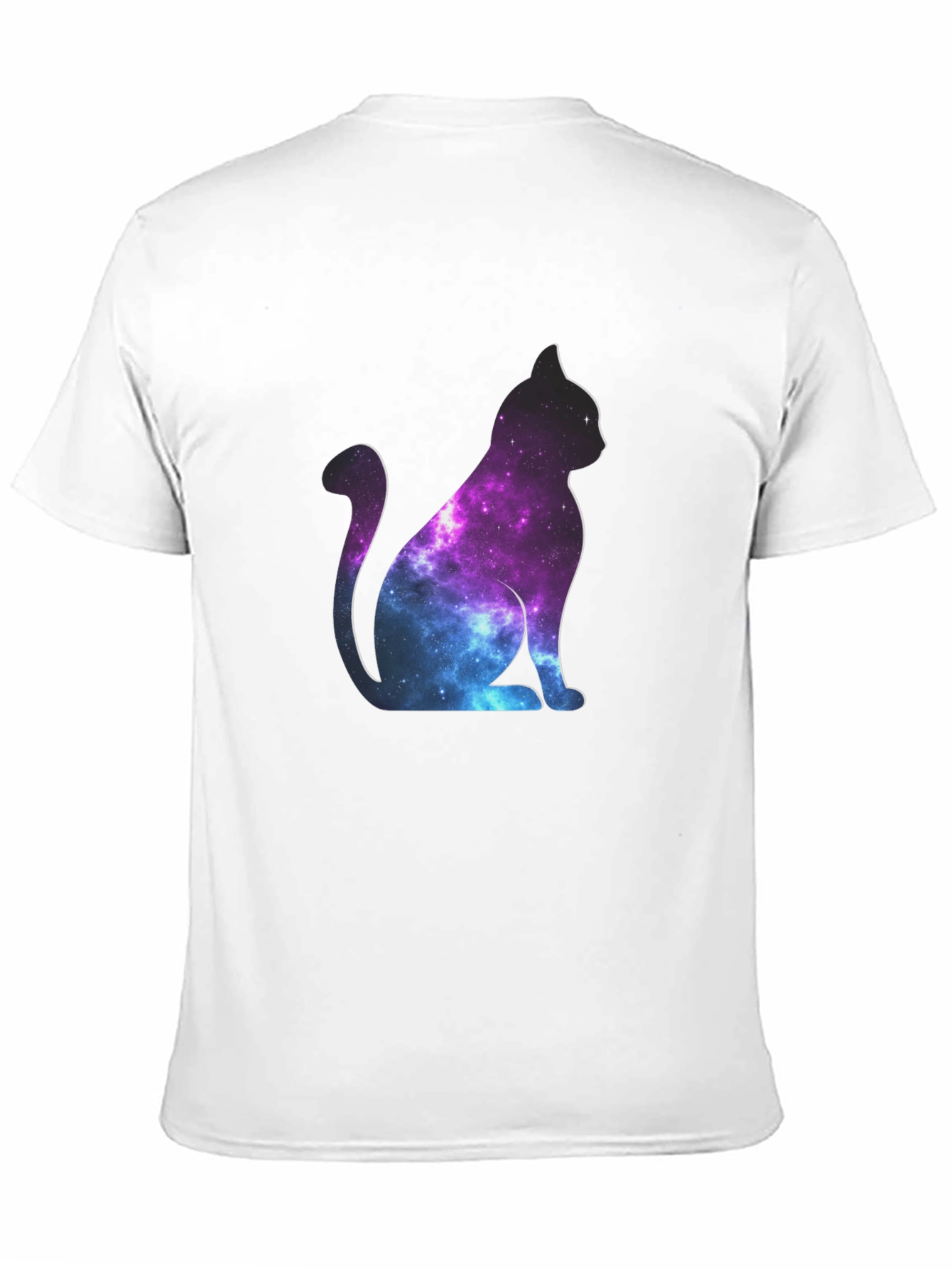 Galaxy Cat T-Shirt - Cosmic Feline Tee