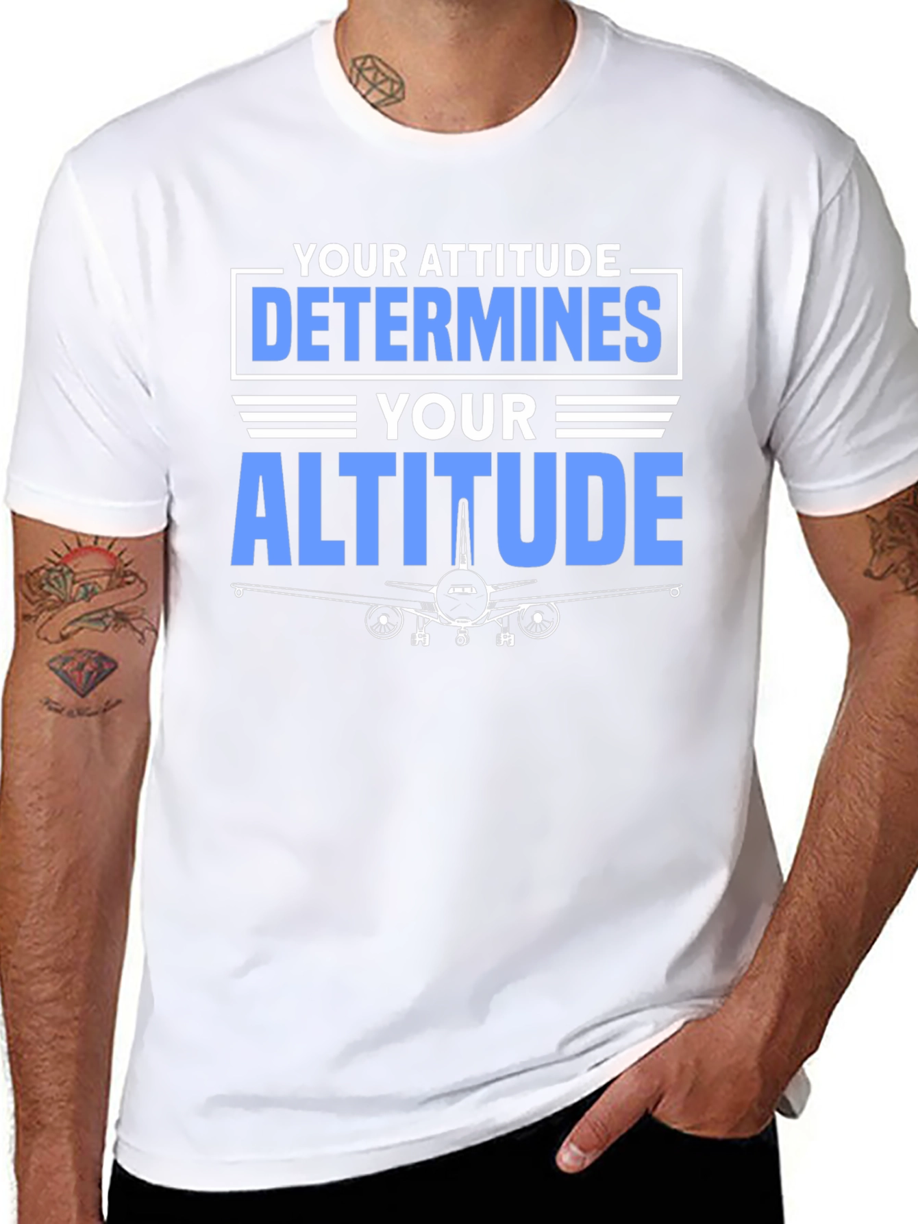 Attitude Determines Altitude Graphic Tee