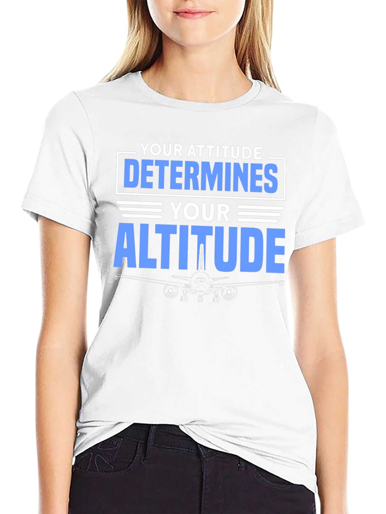 Attitude Determines Altitude Graphic Tee