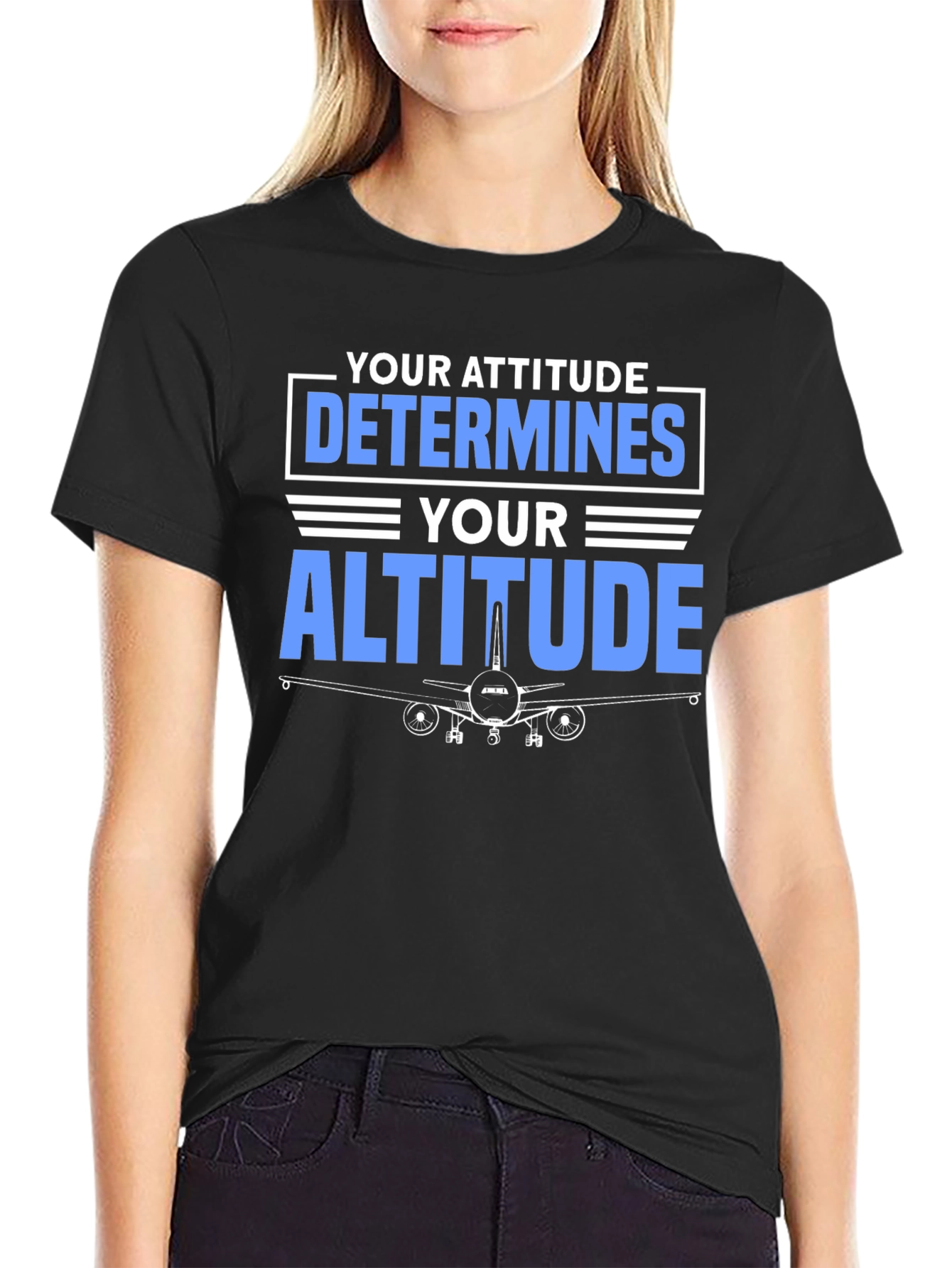 Attitude Determines Altitude Graphic Tee