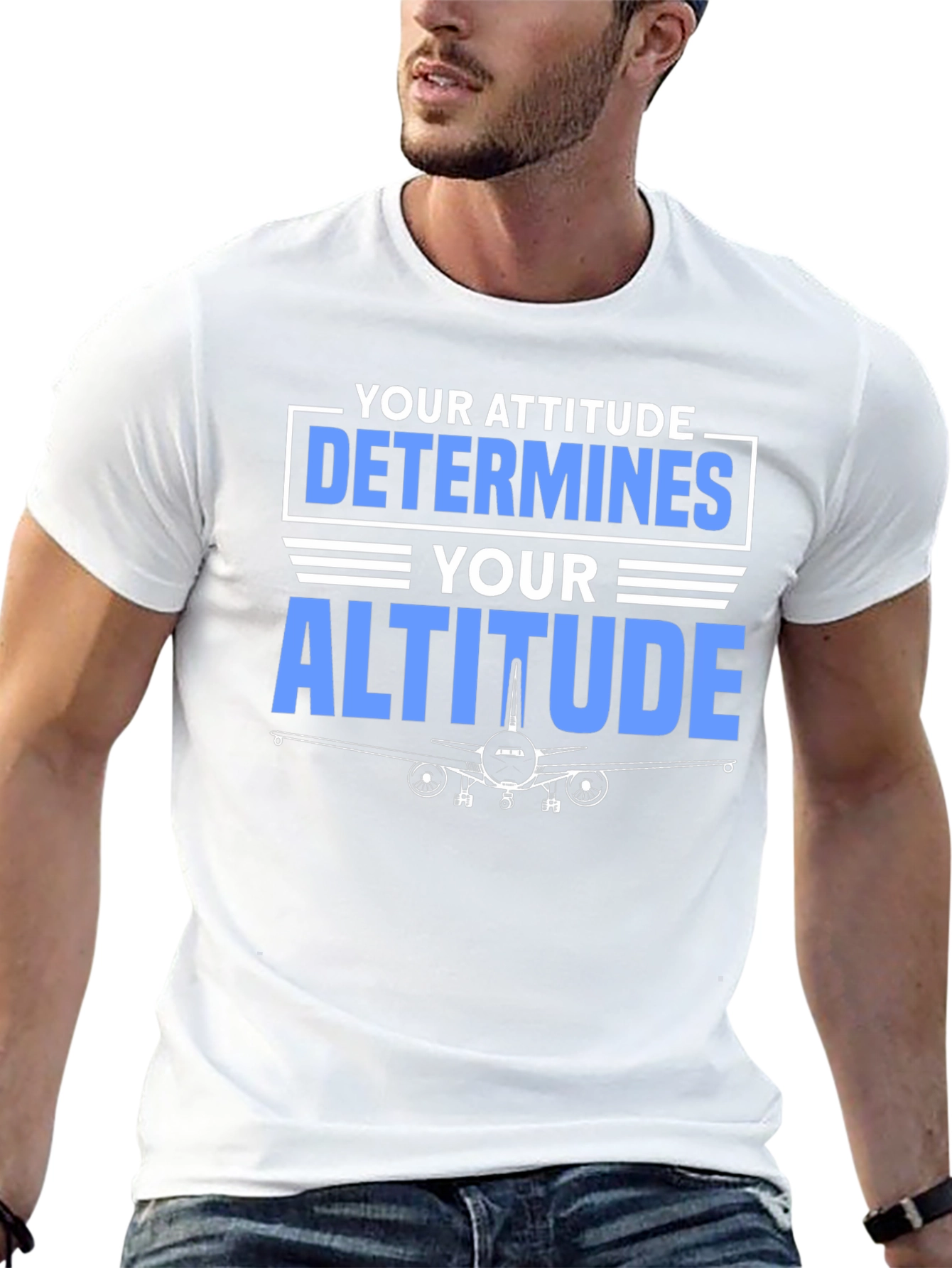 Attitude Determines Altitude Graphic Tee