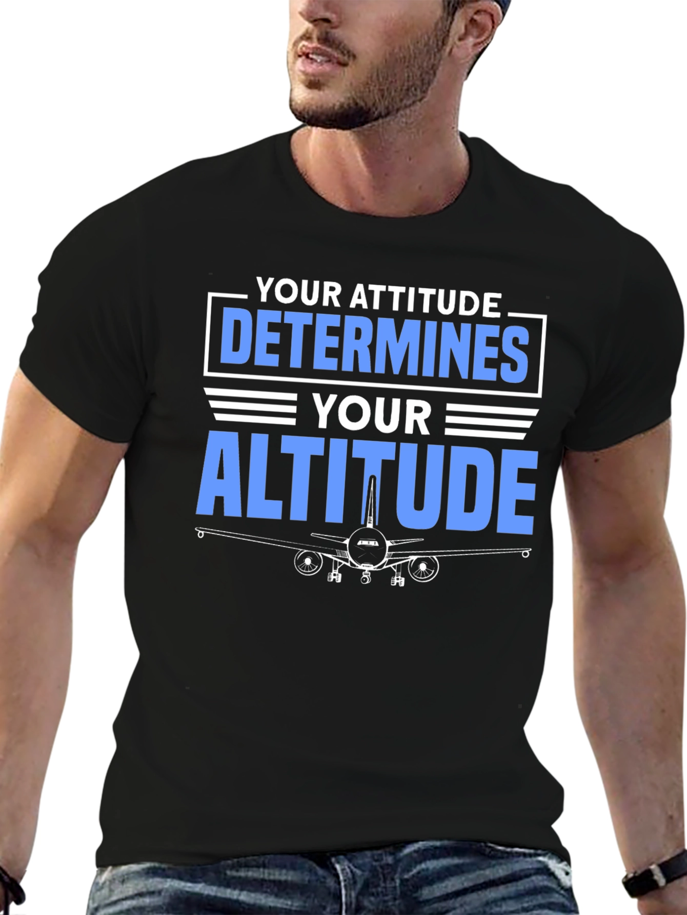Attitude Determines Altitude Graphic Tee