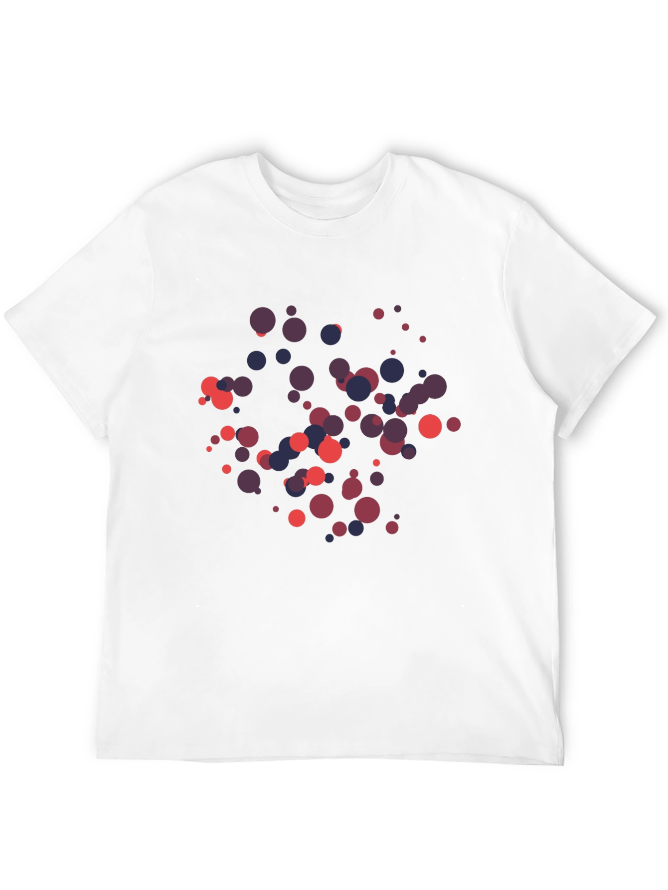 Abstract Dots T-Shirt - Modern Graphic Tee