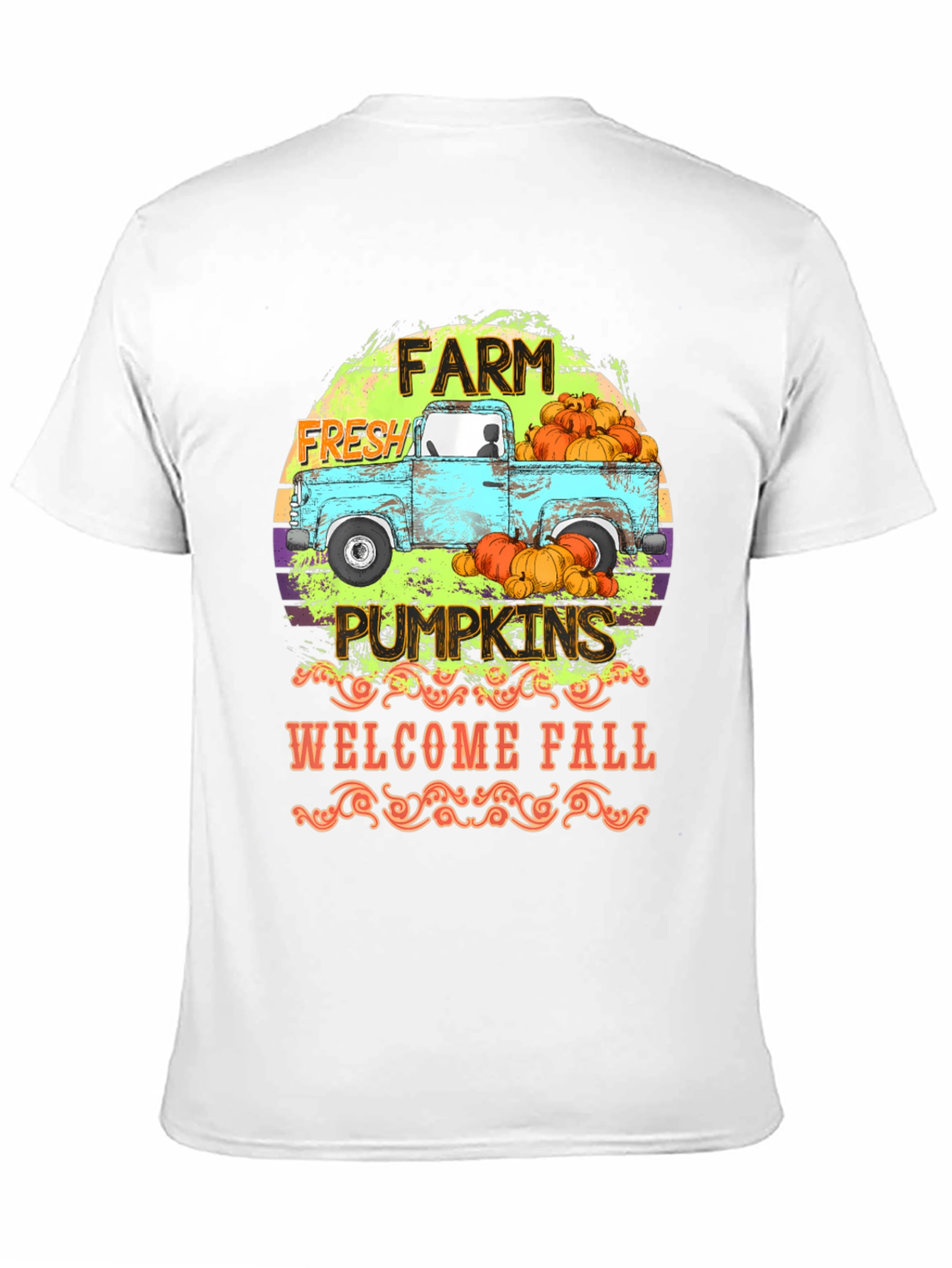 Farm Fresh Pumpkins Graphic T-Shirt