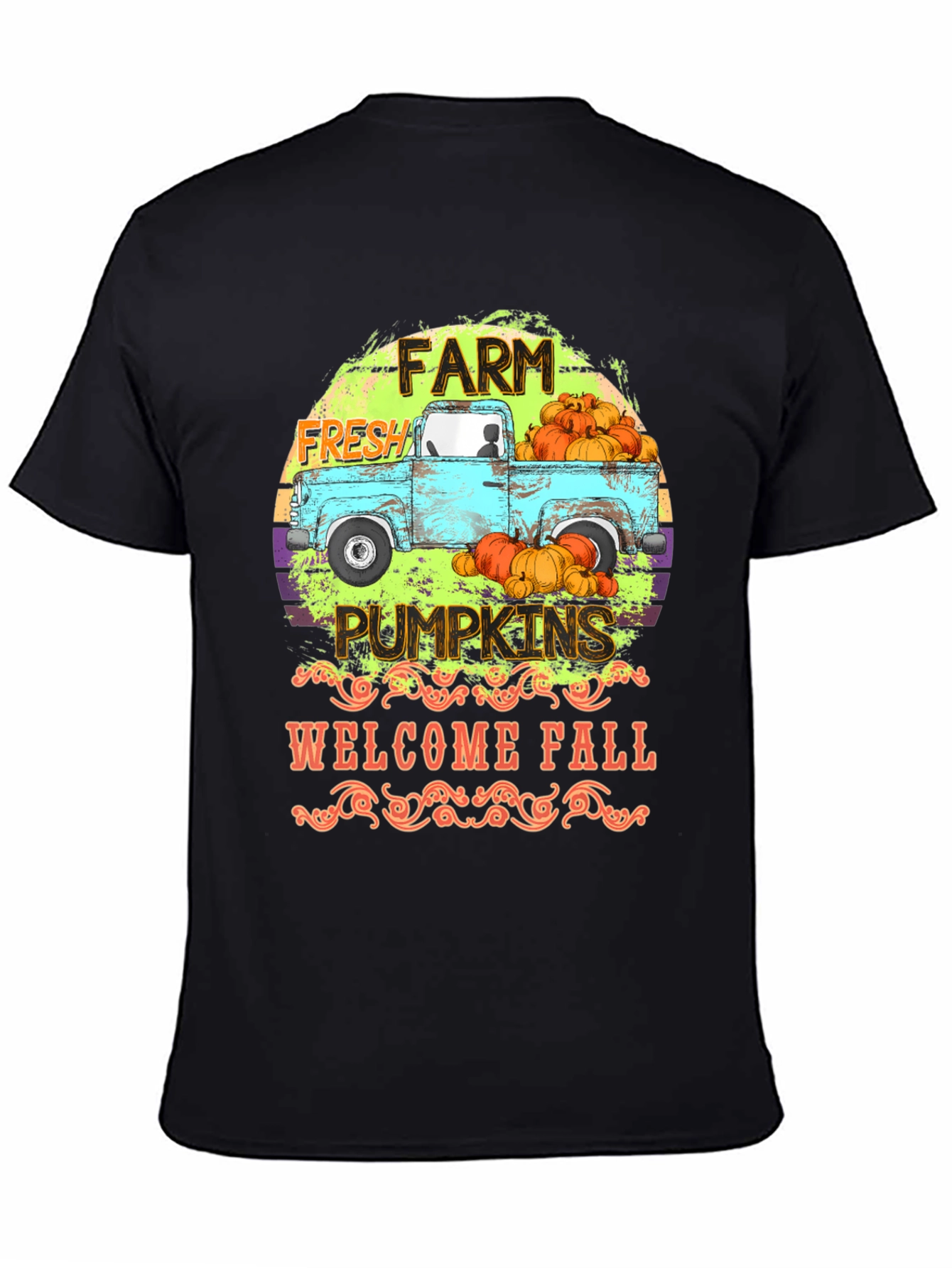 Farm Fresh Pumpkins Graphic T-Shirt