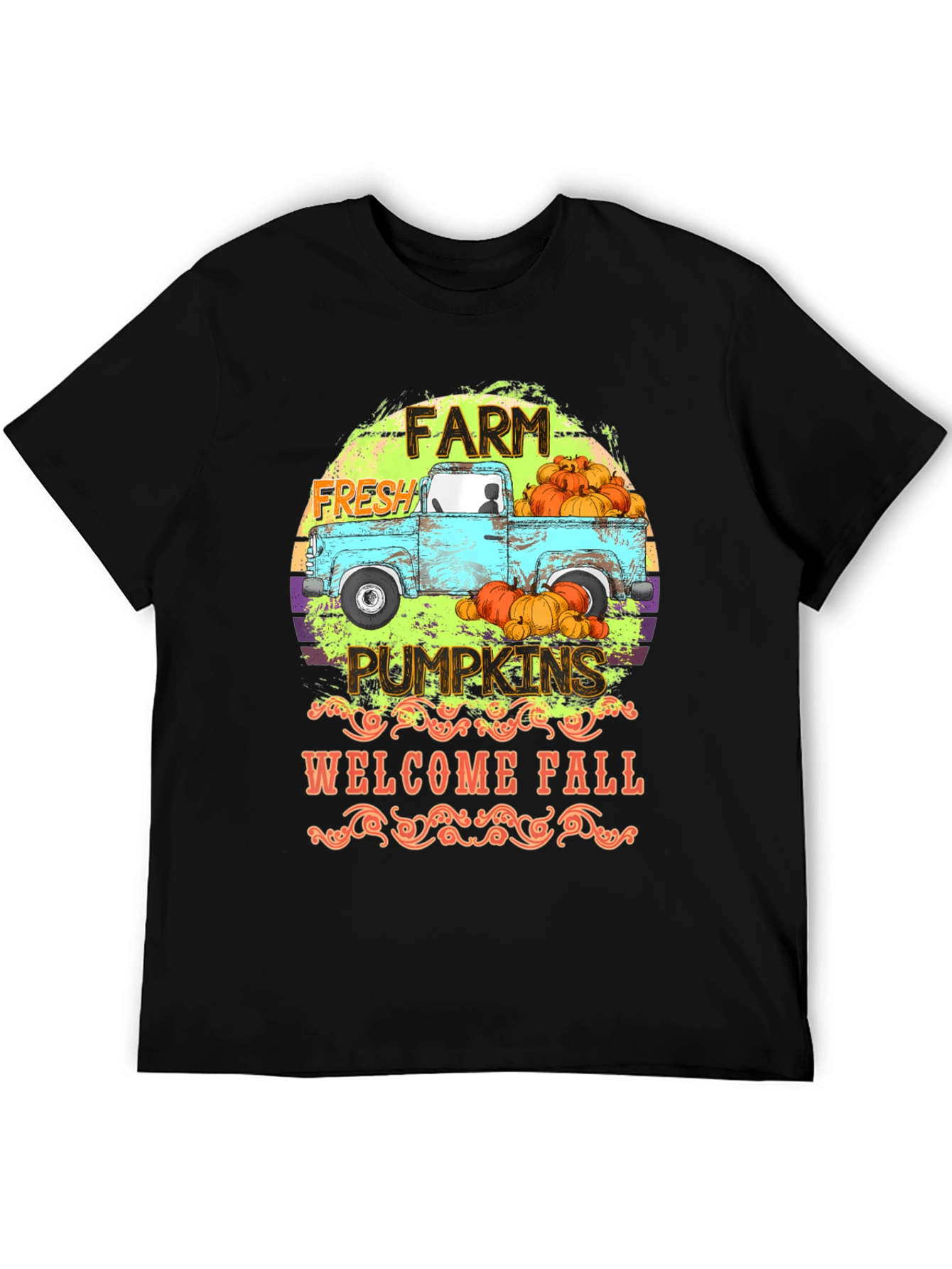 Farm Fresh Pumpkins Graphic T-Shirt