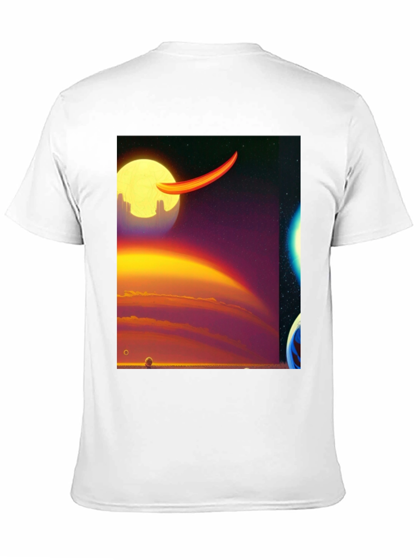 Sci-Fi Graphic Print Tee