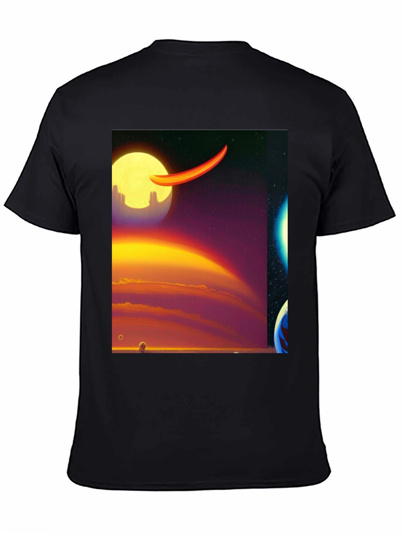 Sci-Fi Graphic Print Tee