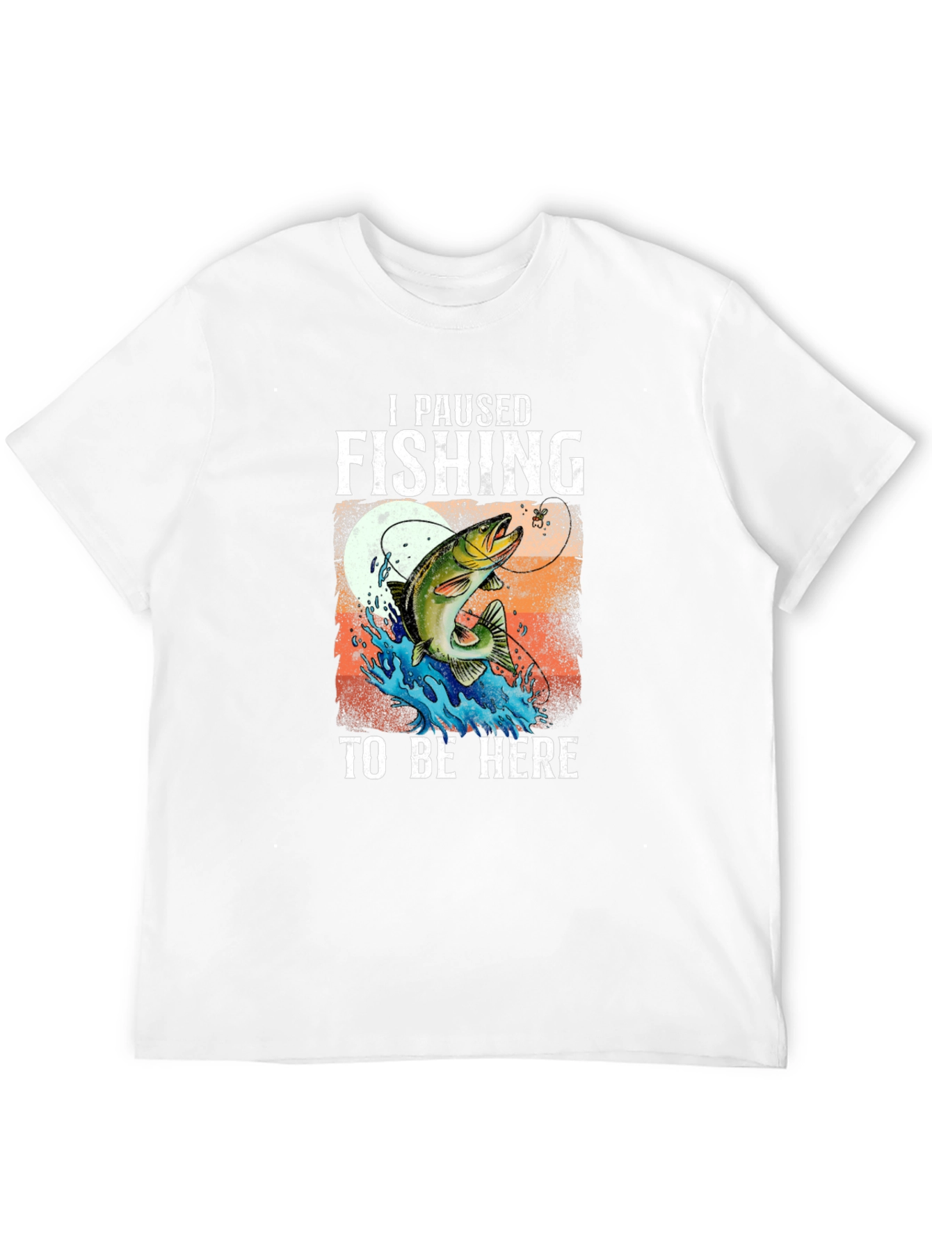 I Paused Fishing T-Shirt - Fisherman Gift