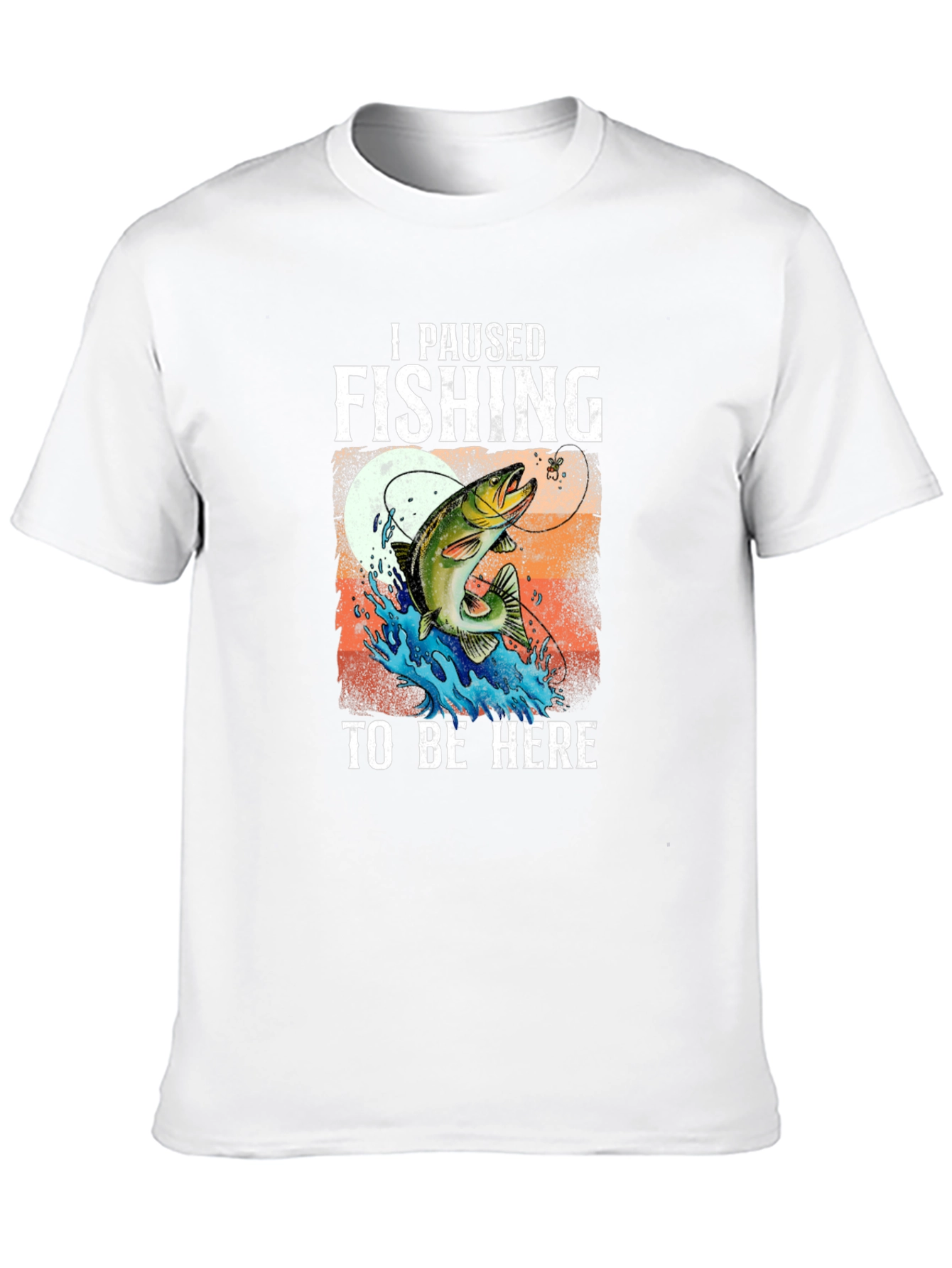 I Paused Fishing T-Shirt - Fisherman Gift