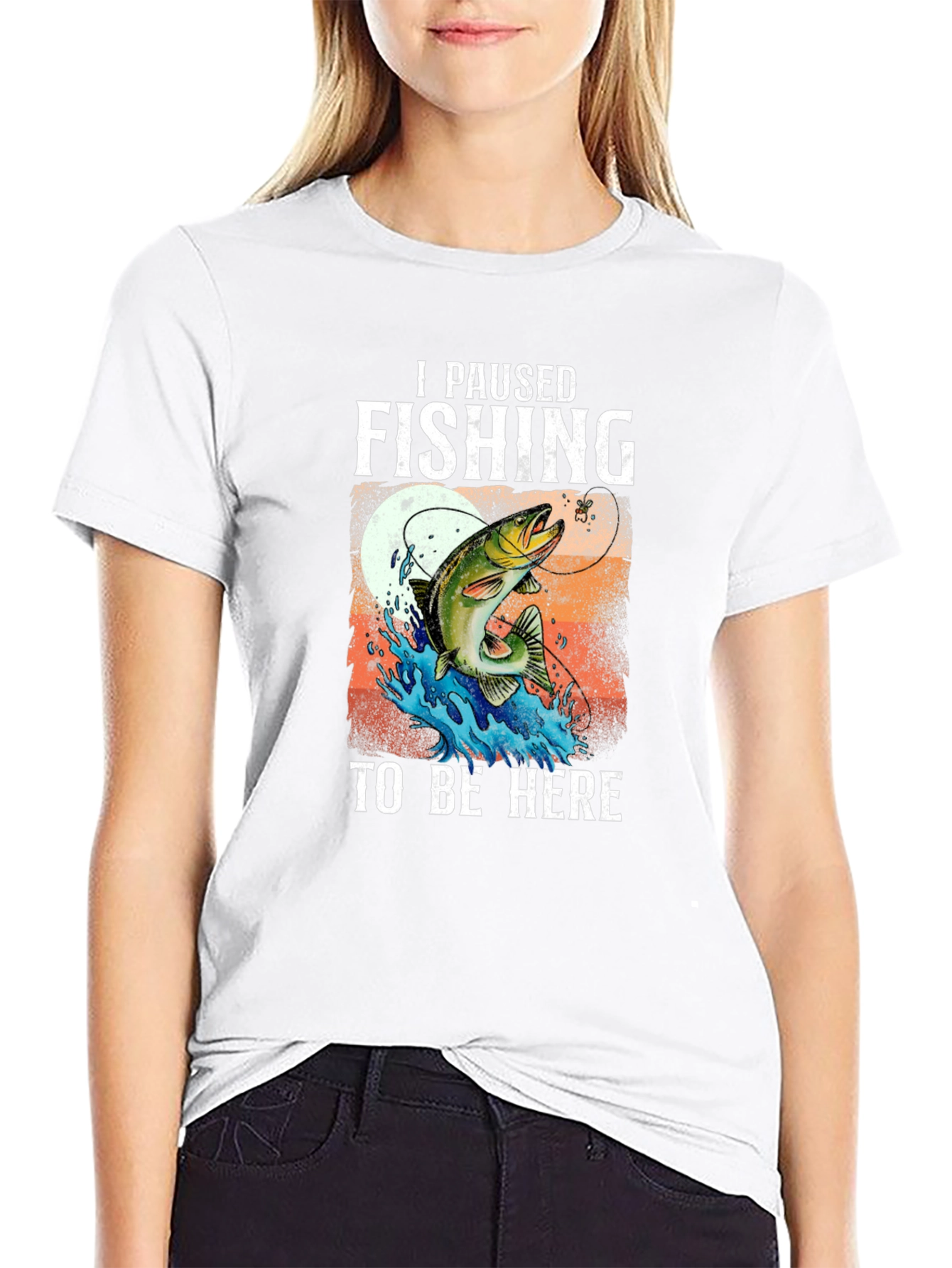 I Paused Fishing T-Shirt - Fisherman Gift