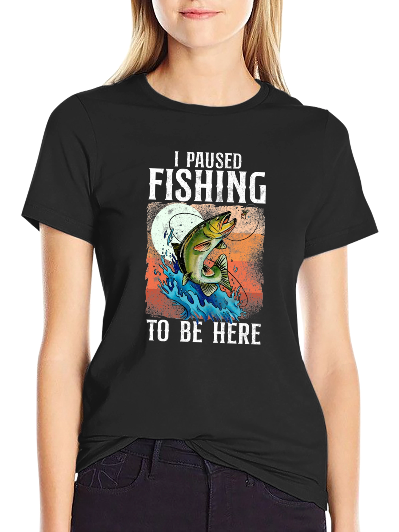 I Paused Fishing T-Shirt - Fisherman Gift