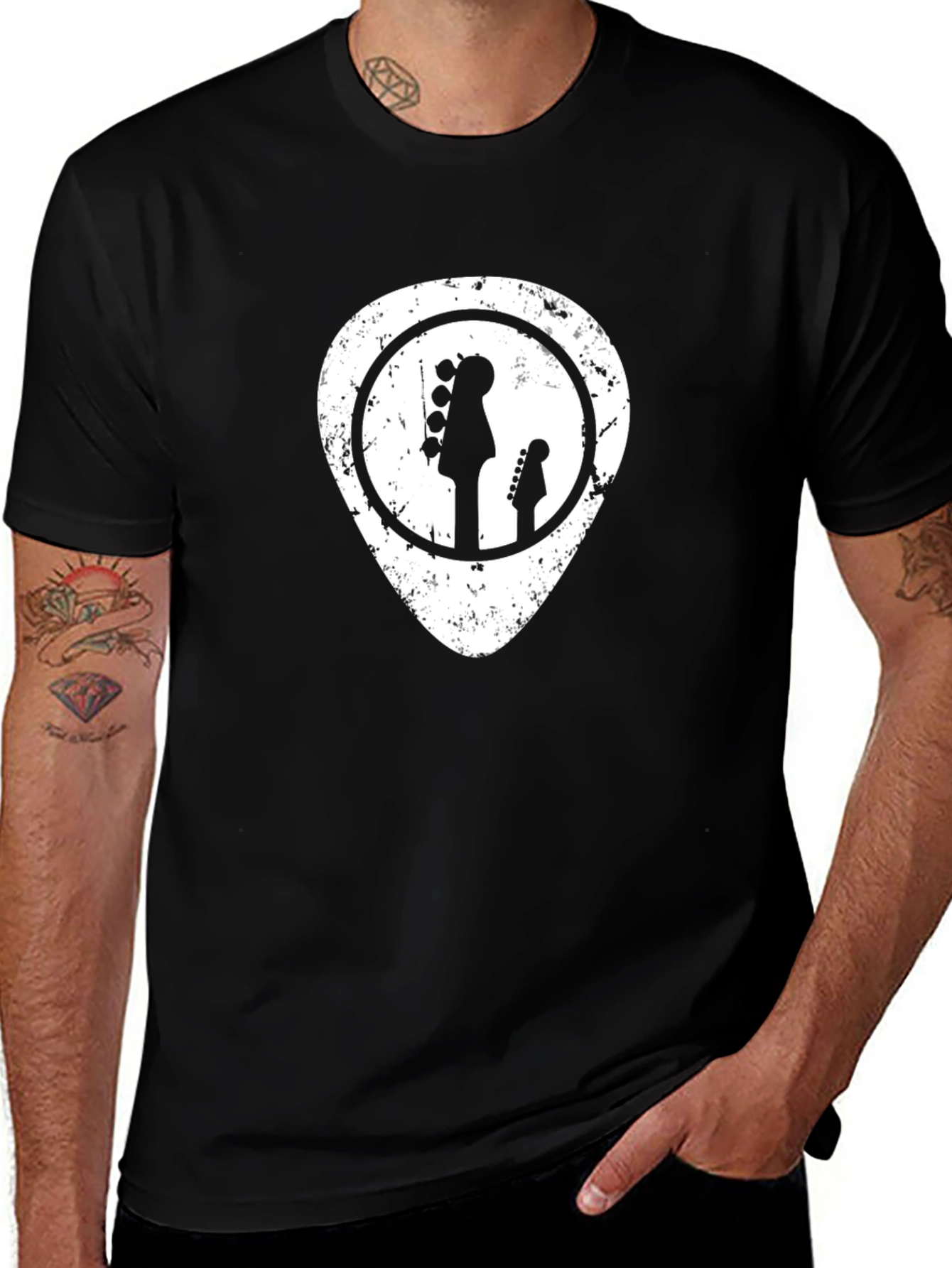Guitar Pick T-Shirt - Musician Tee