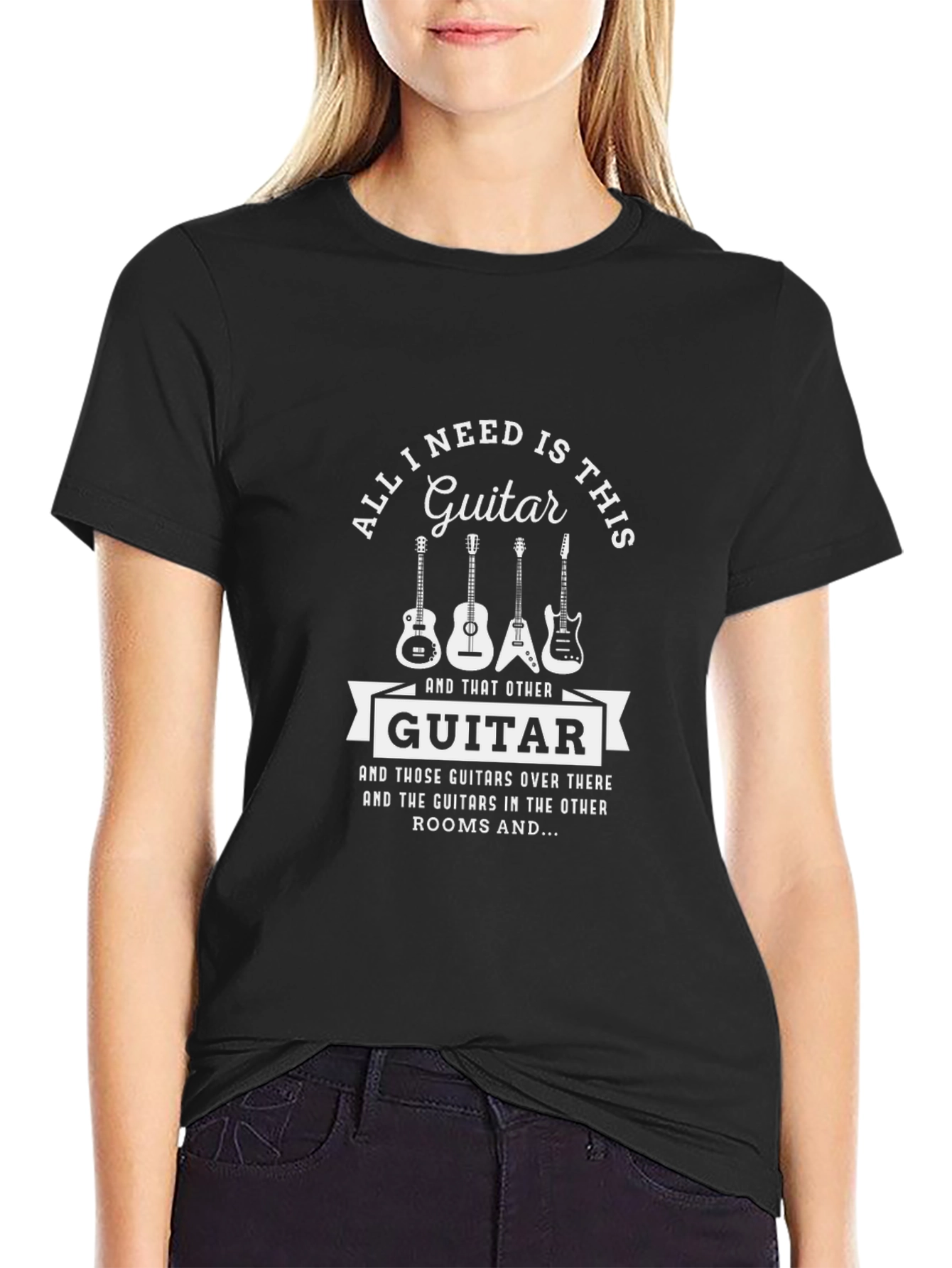 All I Need is This Guitar Graphic Tee
