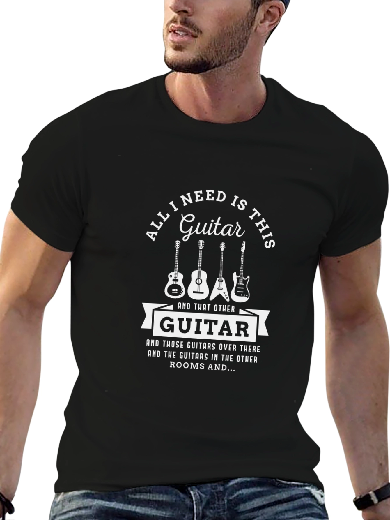All I Need is This Guitar Graphic Tee