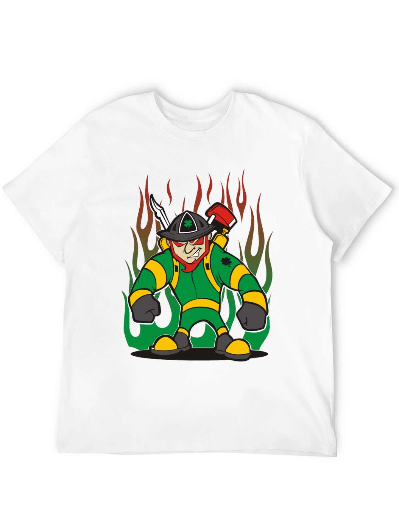 St. Patricks Day Firefighter T-Shirt