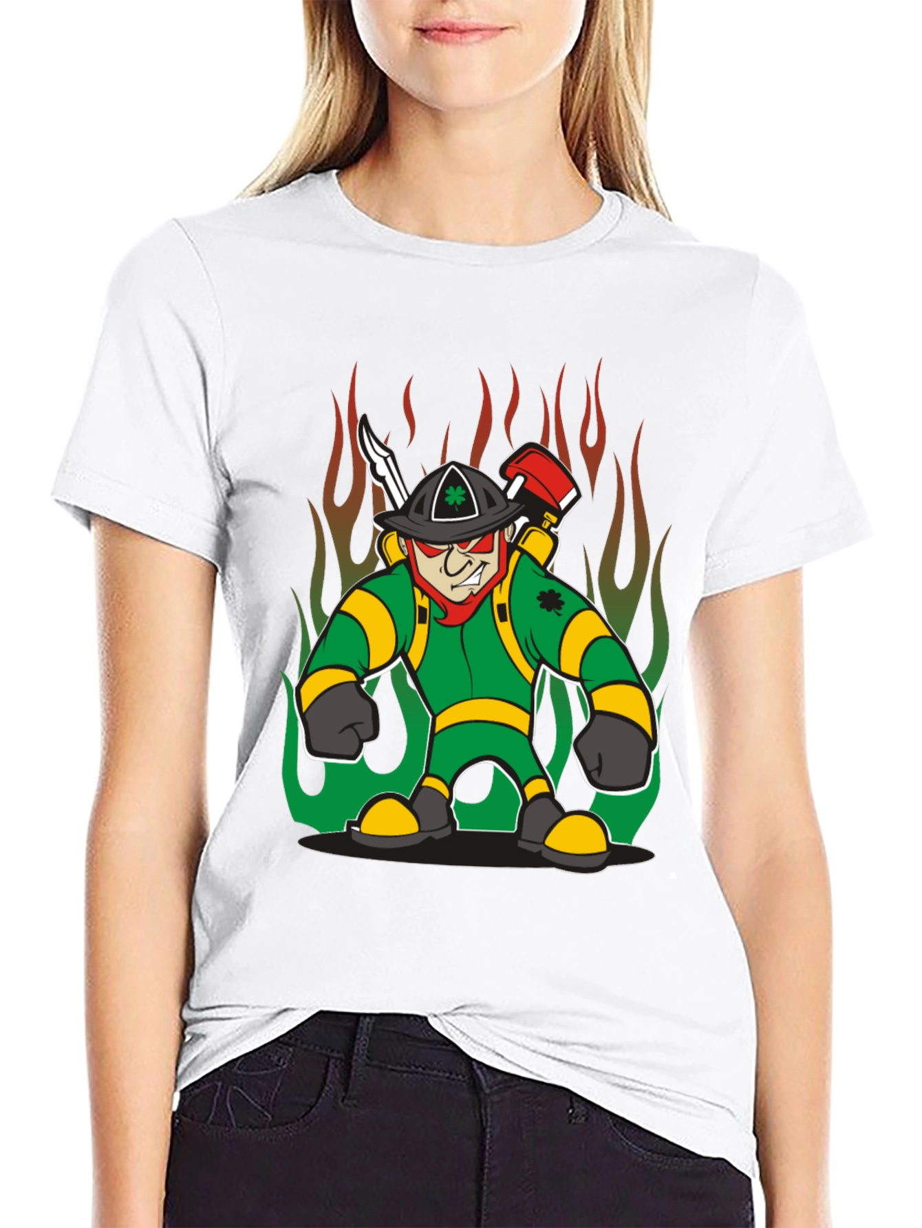St. Patricks Day Firefighter T-Shirt