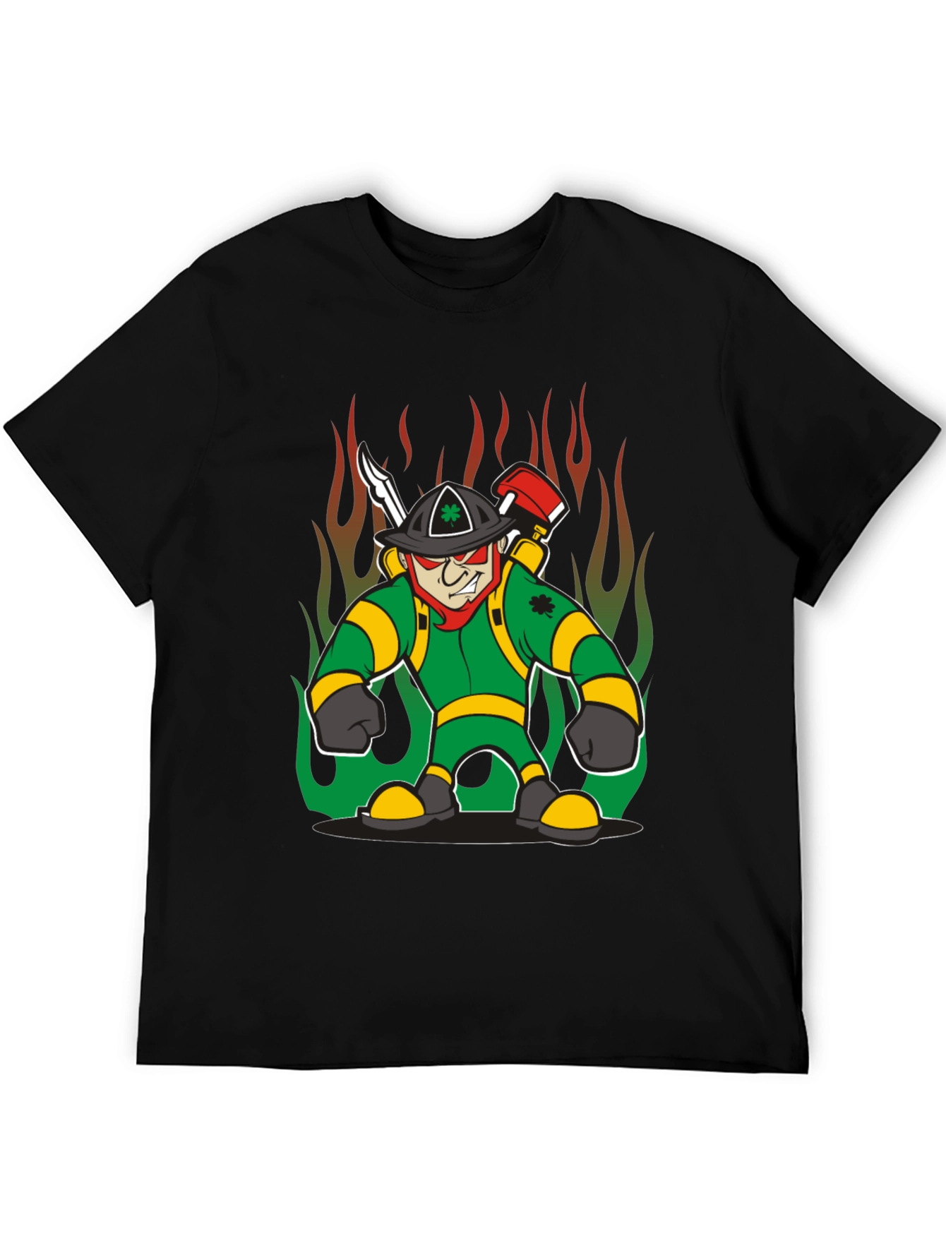 St. Patricks Day Firefighter T-Shirt