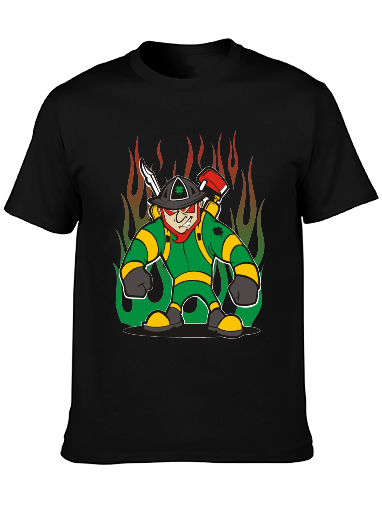 St. Patricks Day Firefighter T-Shirt
