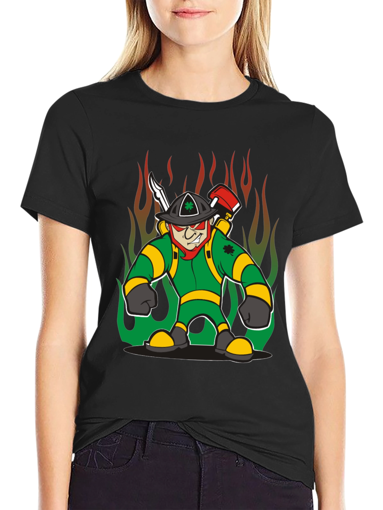 St. Patricks Day Firefighter T-Shirt