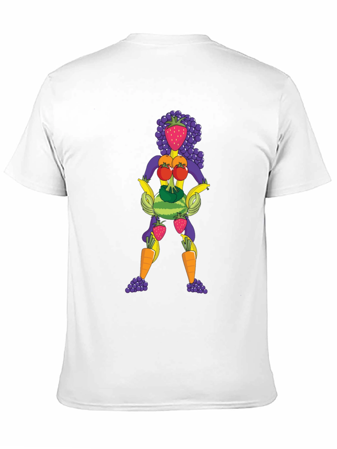 Fruit Lady Graphic Tee - Unisex Crew Neck