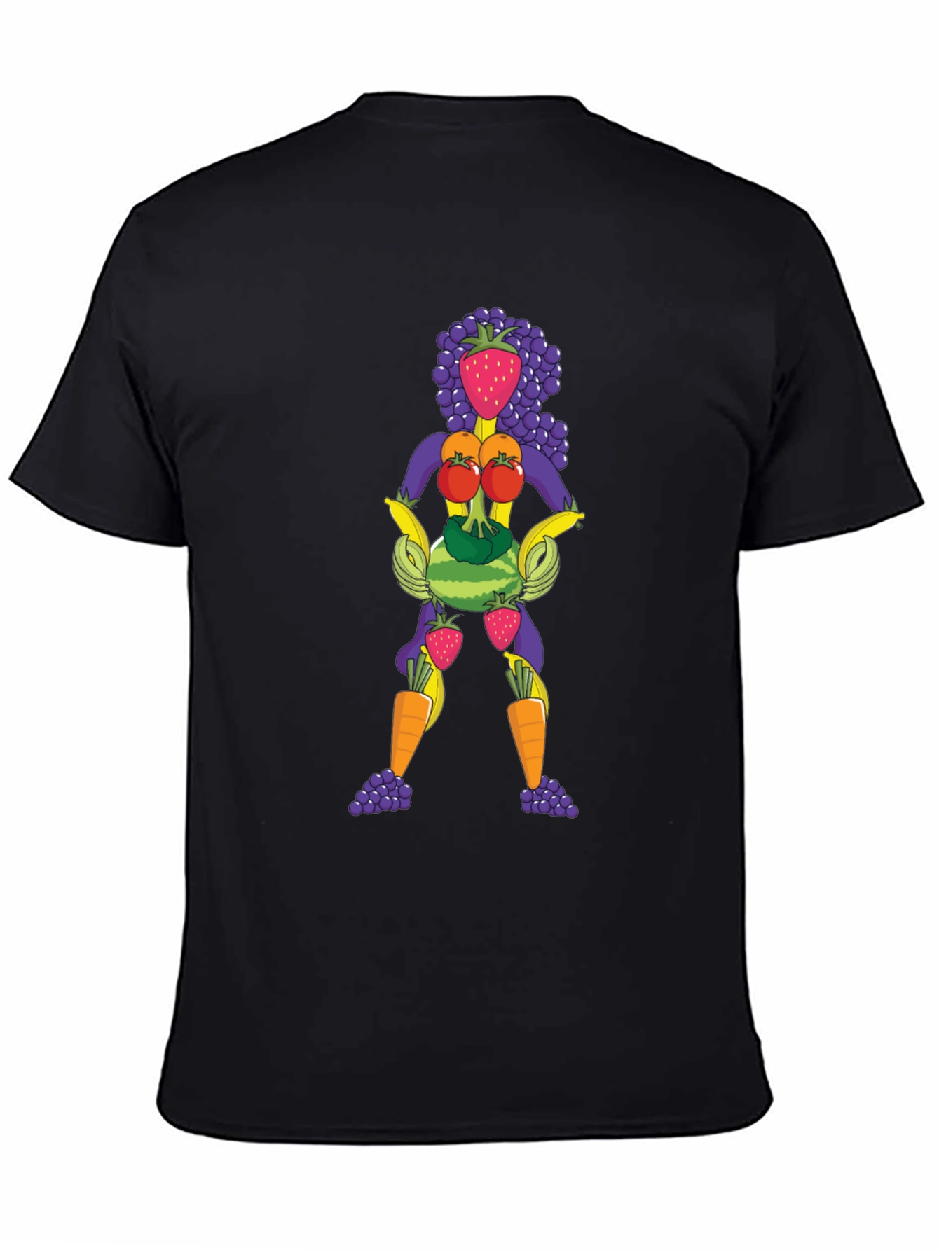 Fruit Lady Graphic Tee - Unisex Crew Neck
