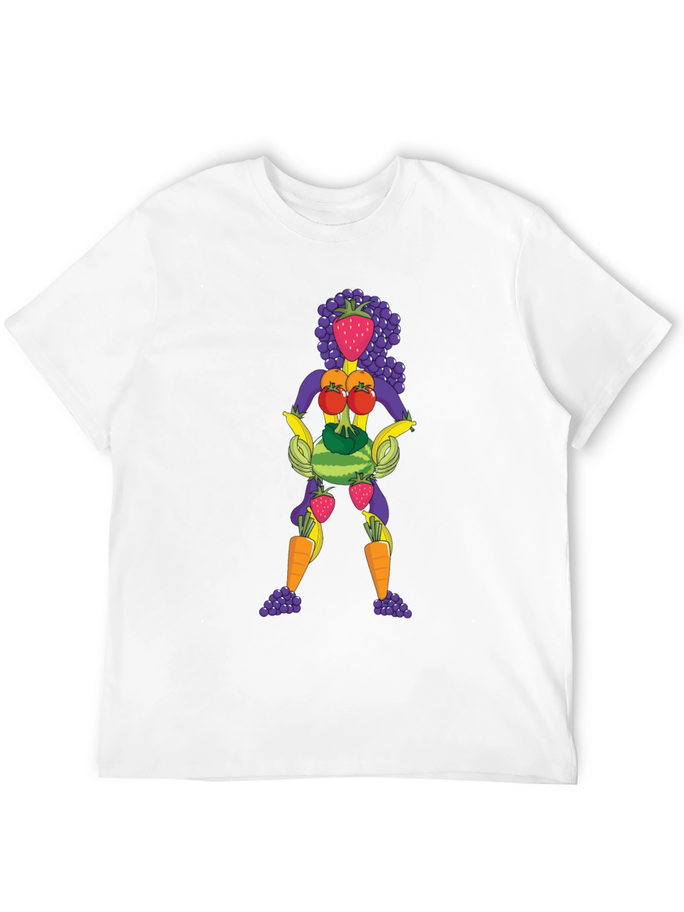 Fruit Lady Graphic Tee - Unisex Crew Neck