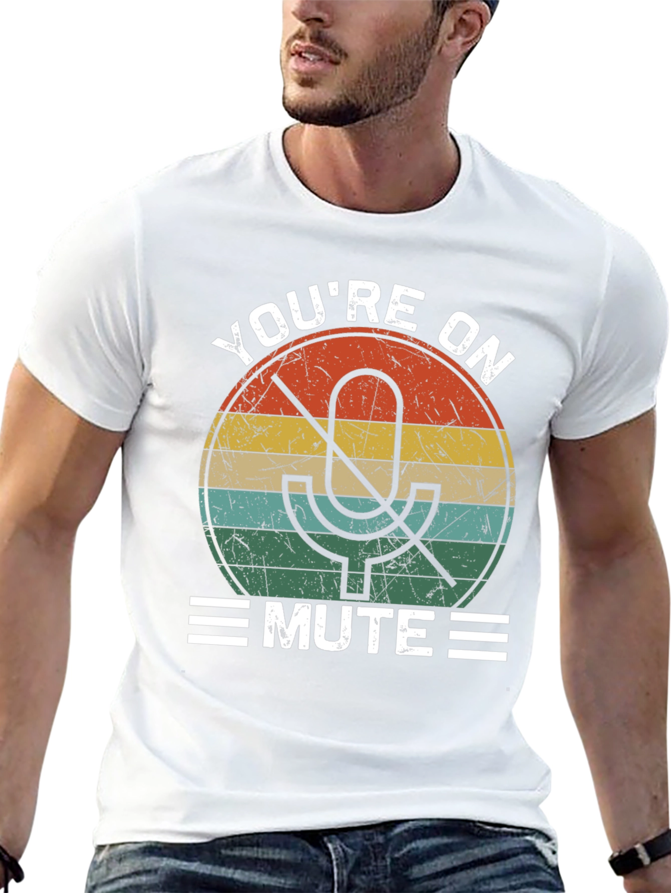 Youre On Mute T-Shirt Funny Retro Design