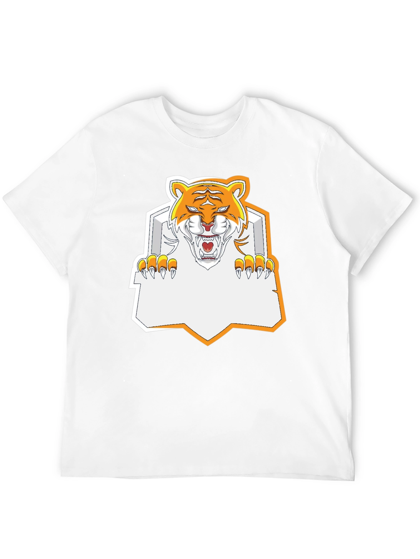 Tiger Graphic Tee - Fierce Black T-Shirt