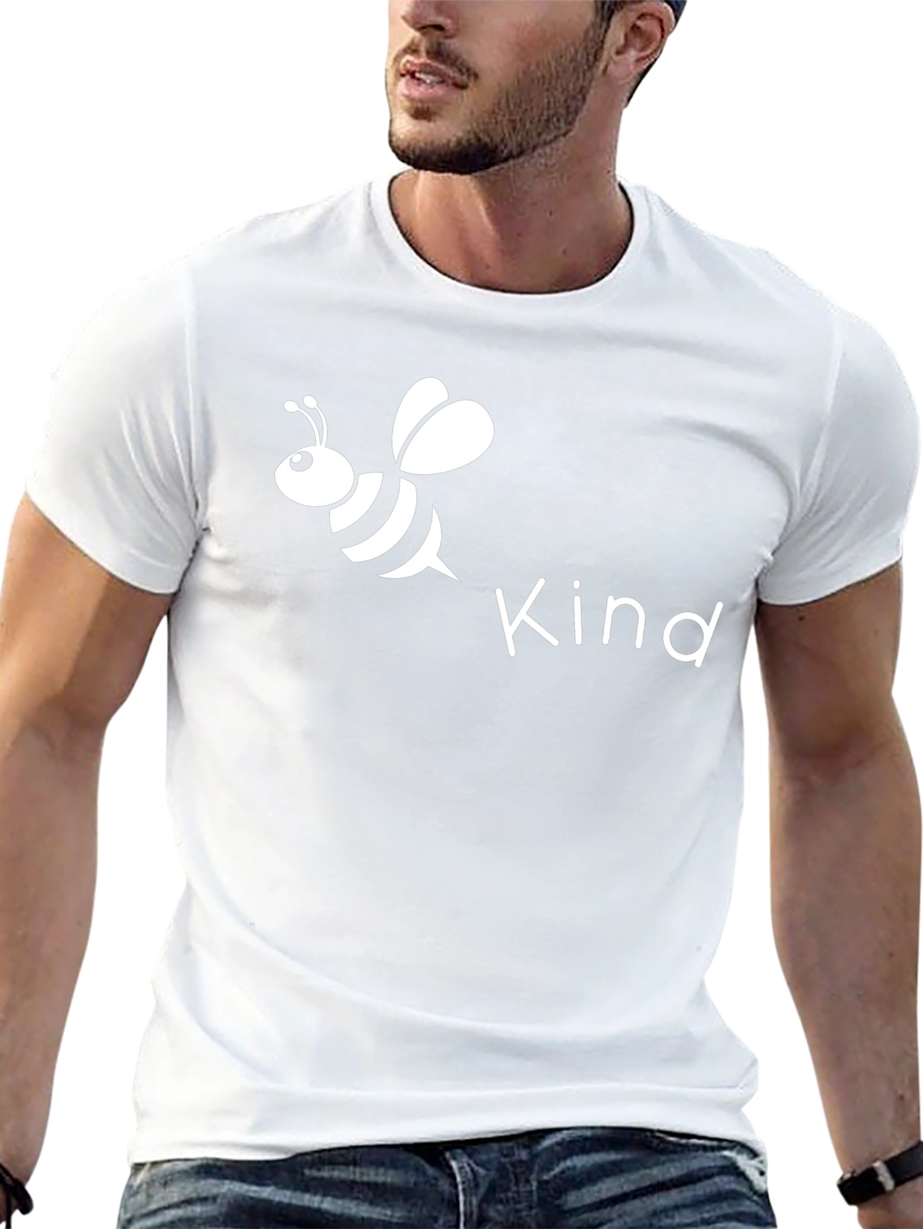 Be Kind Bee T-Shirt - Unisex Black Tee