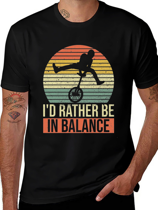 Unicycle Balance Tee