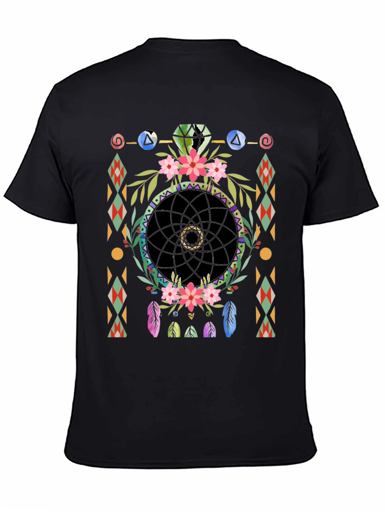 Dreamcatcher Graphic Tee - Boho Style Shirt