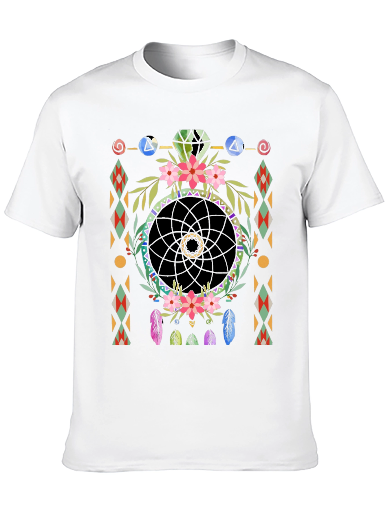 Dreamcatcher Graphic Tee - Boho Style Shirt