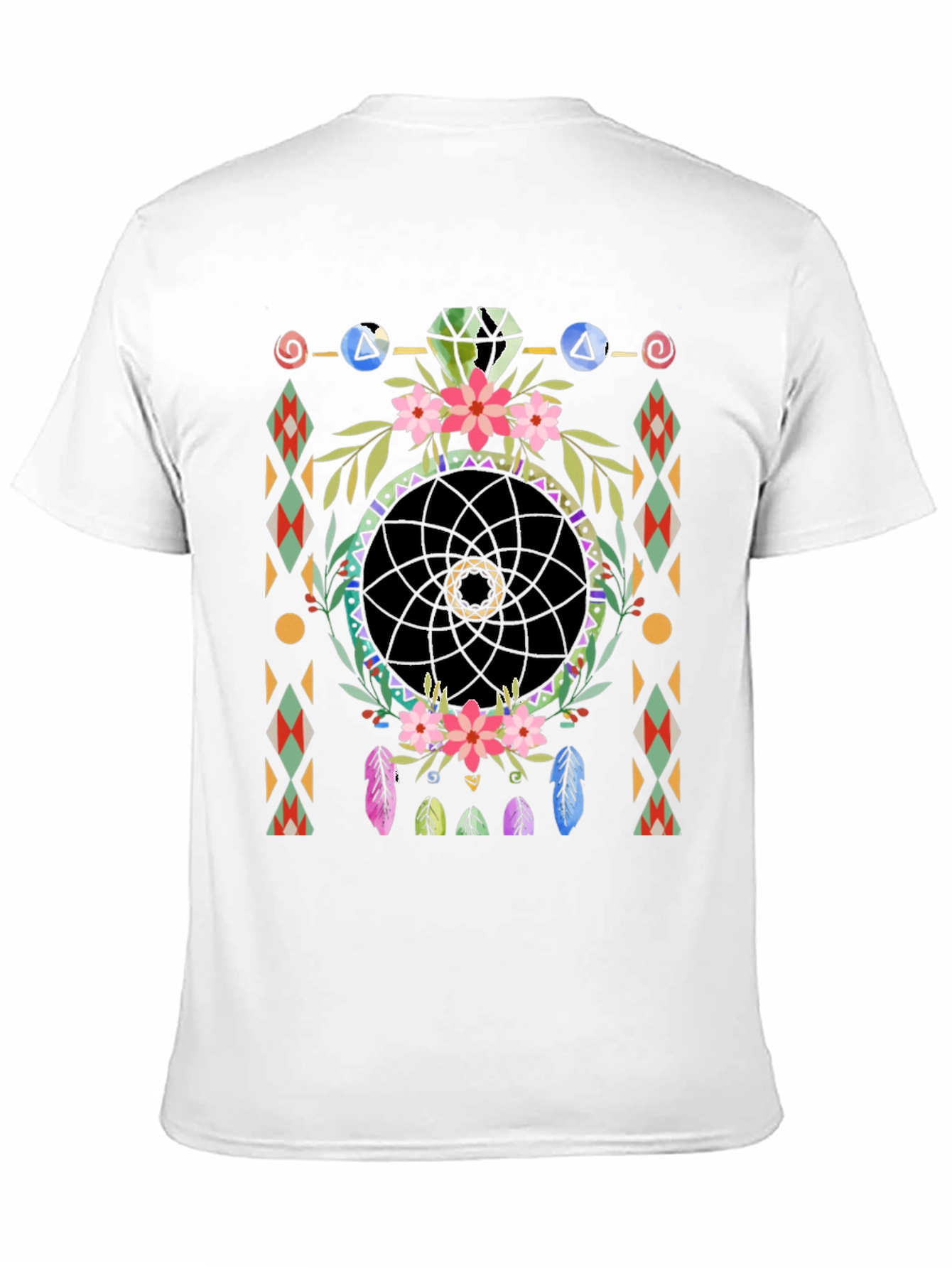 Dreamcatcher Graphic Tee - Boho Style Shirt
