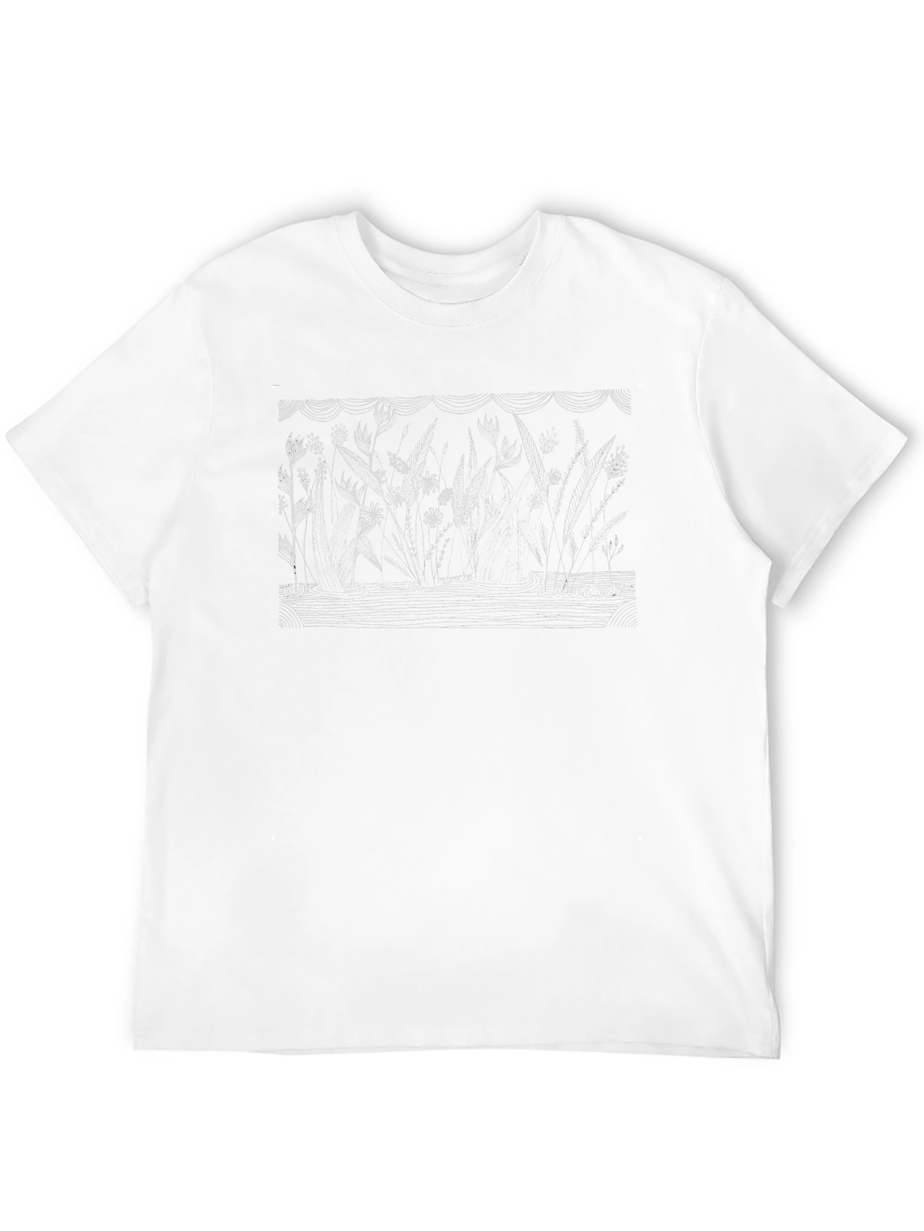 Unique Graphic Print Black T-Shirt