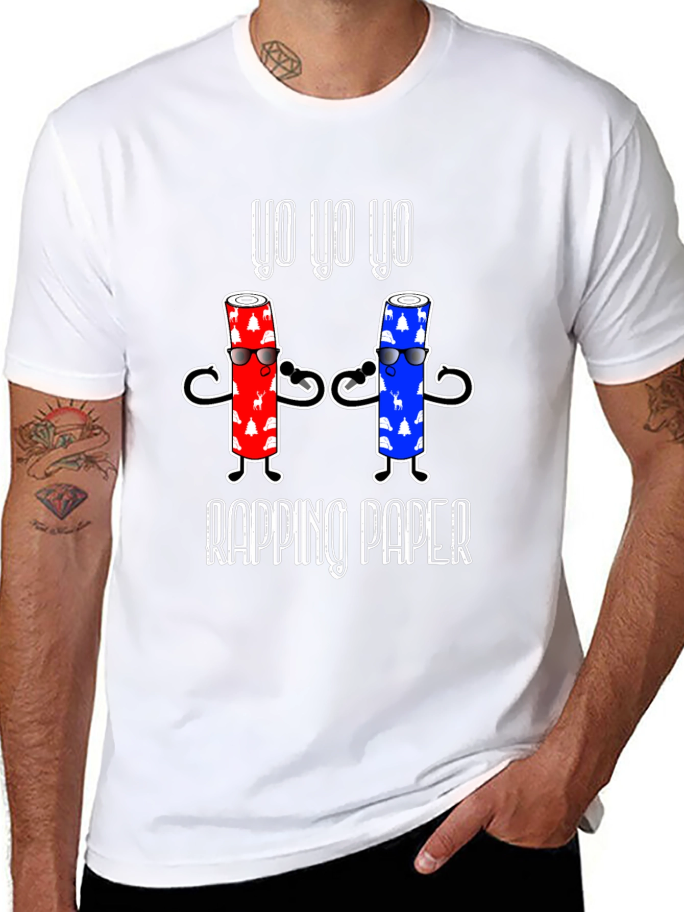 Yo Yo Yo Wrapping Paper T-Shirt