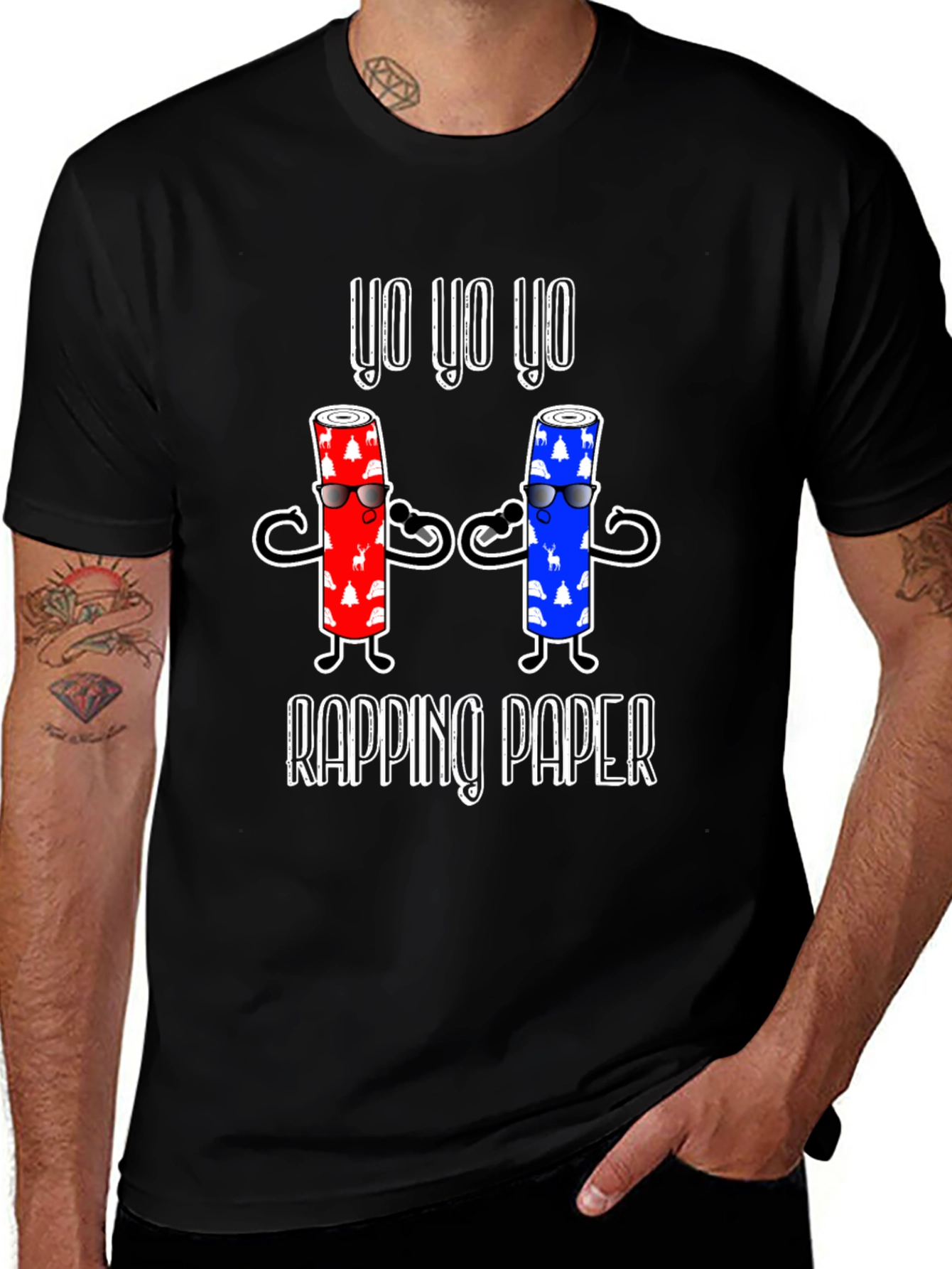 Yo Yo Yo Wrapping Paper T-Shirt